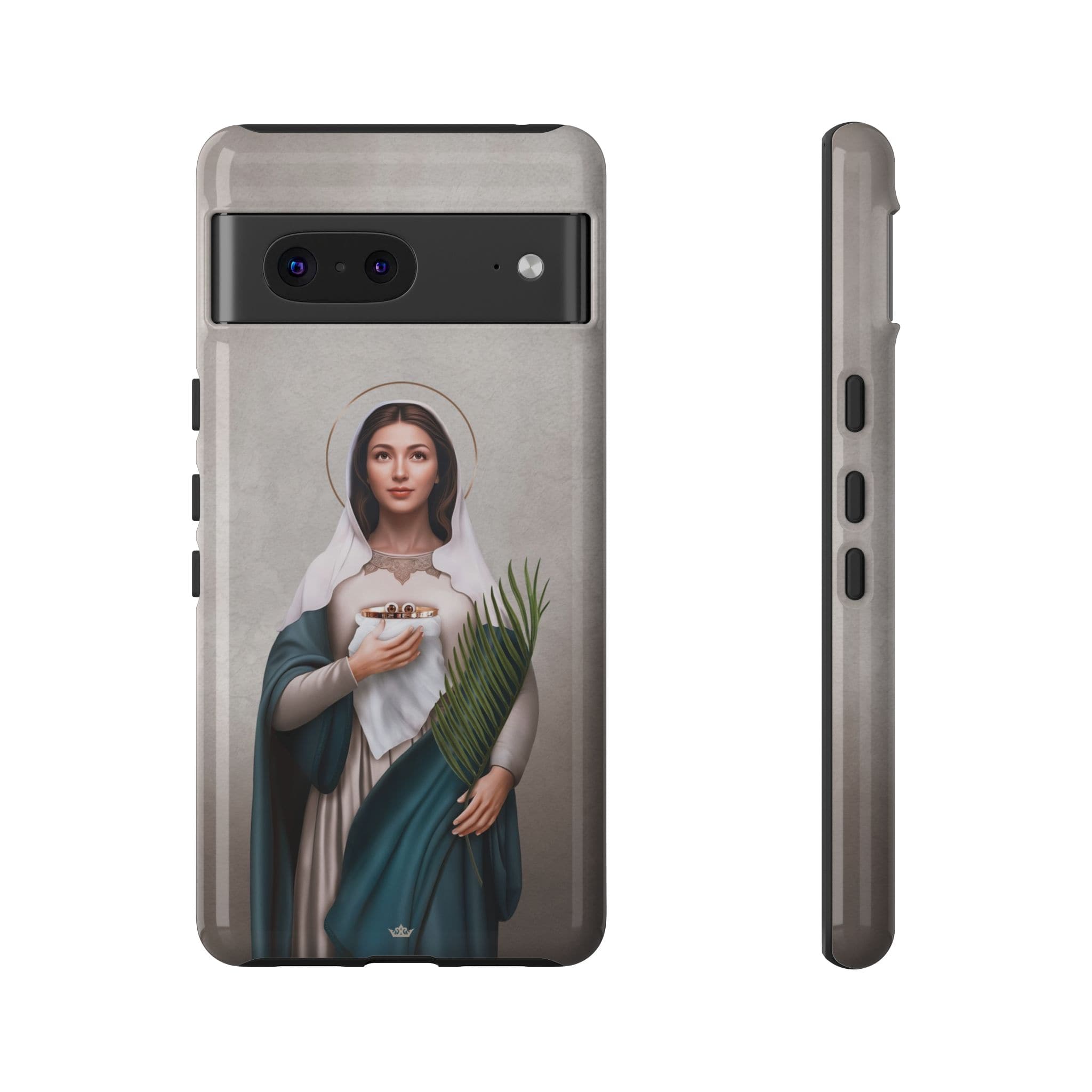 St. Lucy Hard Phone Case (Light) Copyright VENXARA