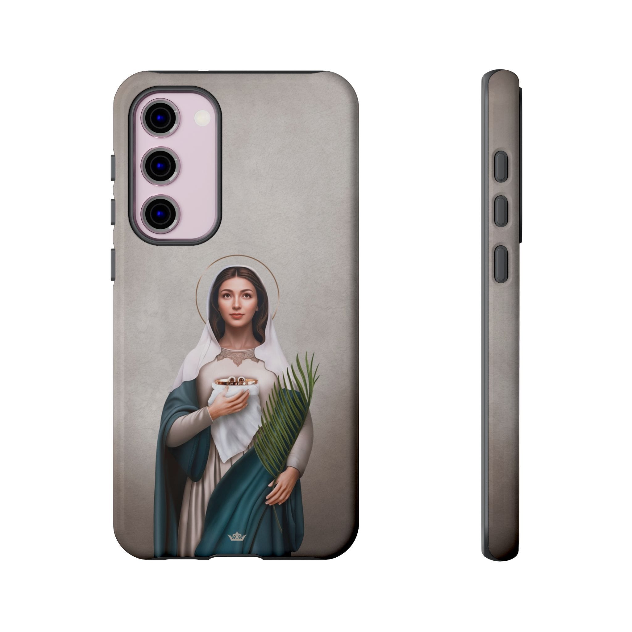 St. Lucy Hard Phone Case (Light) Copyright VENXARA