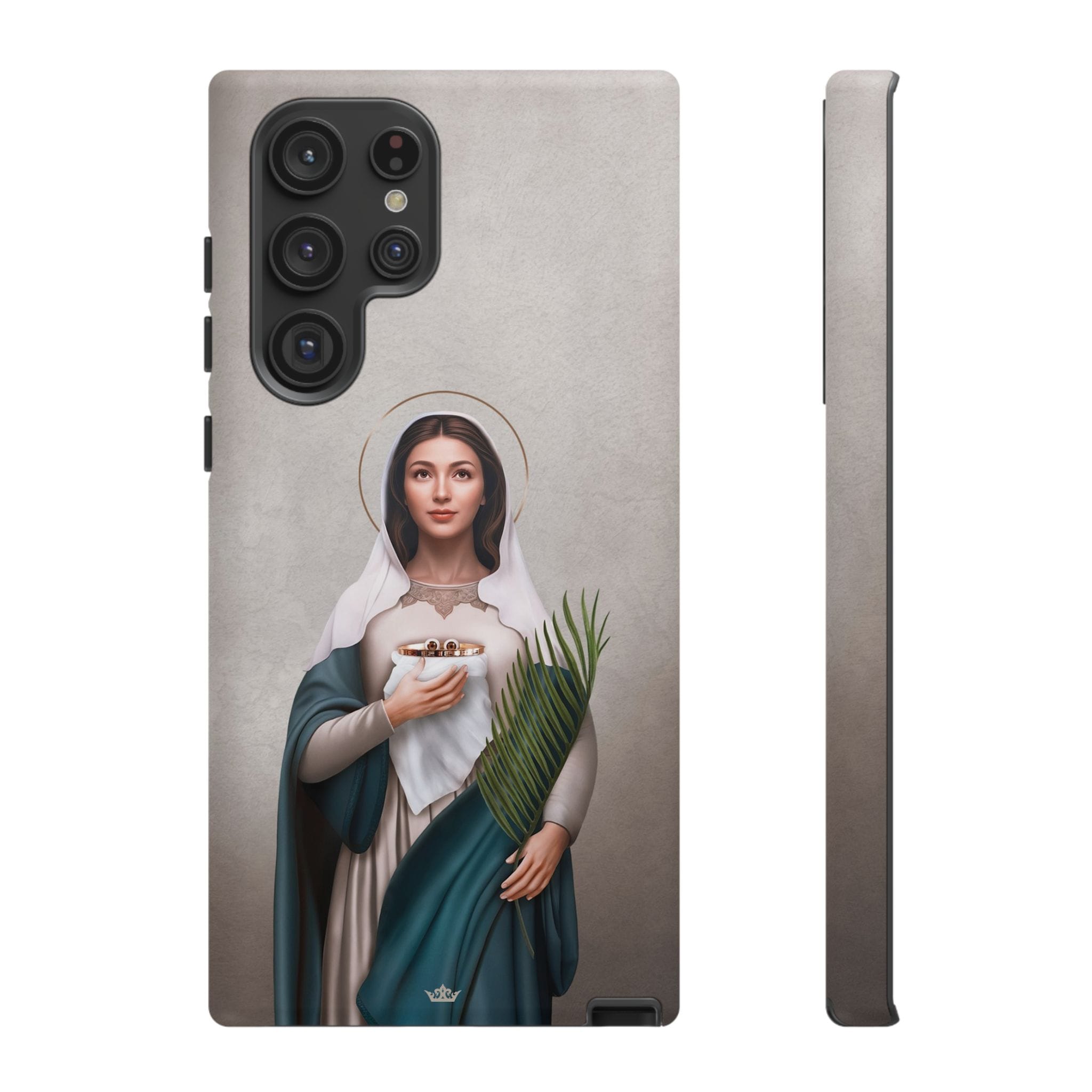 St. Lucy Hard Phone Case (Light) Copyright VENXARA