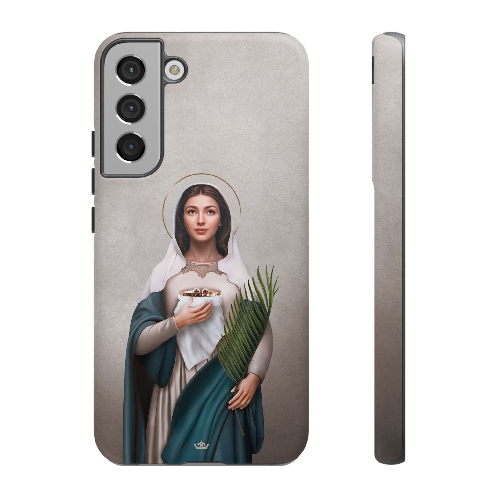St. Lucy Hard Phone Case (Light) Copyright VENXARA