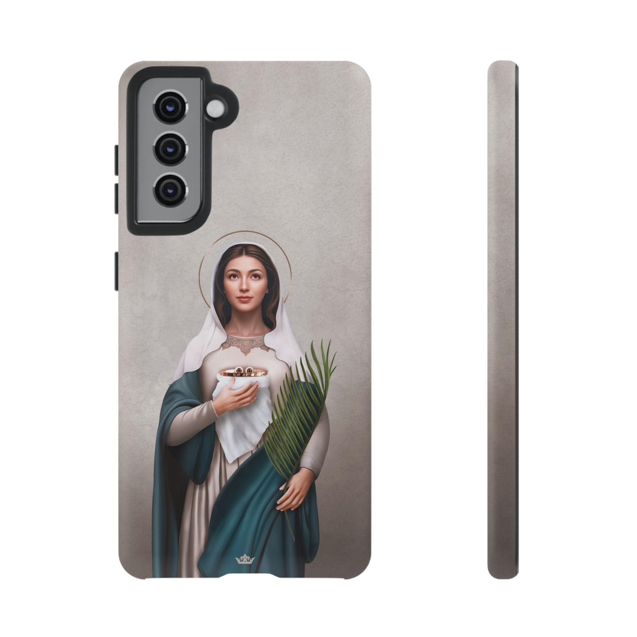 St. Lucy Hard Phone Case (Light) Copyright VENXARA