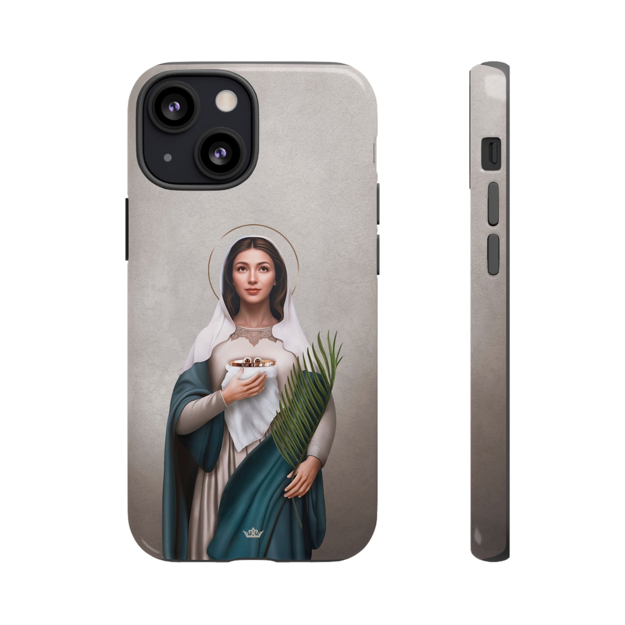 St. Lucy Hard Phone Case (Light) Copyright VENXARA