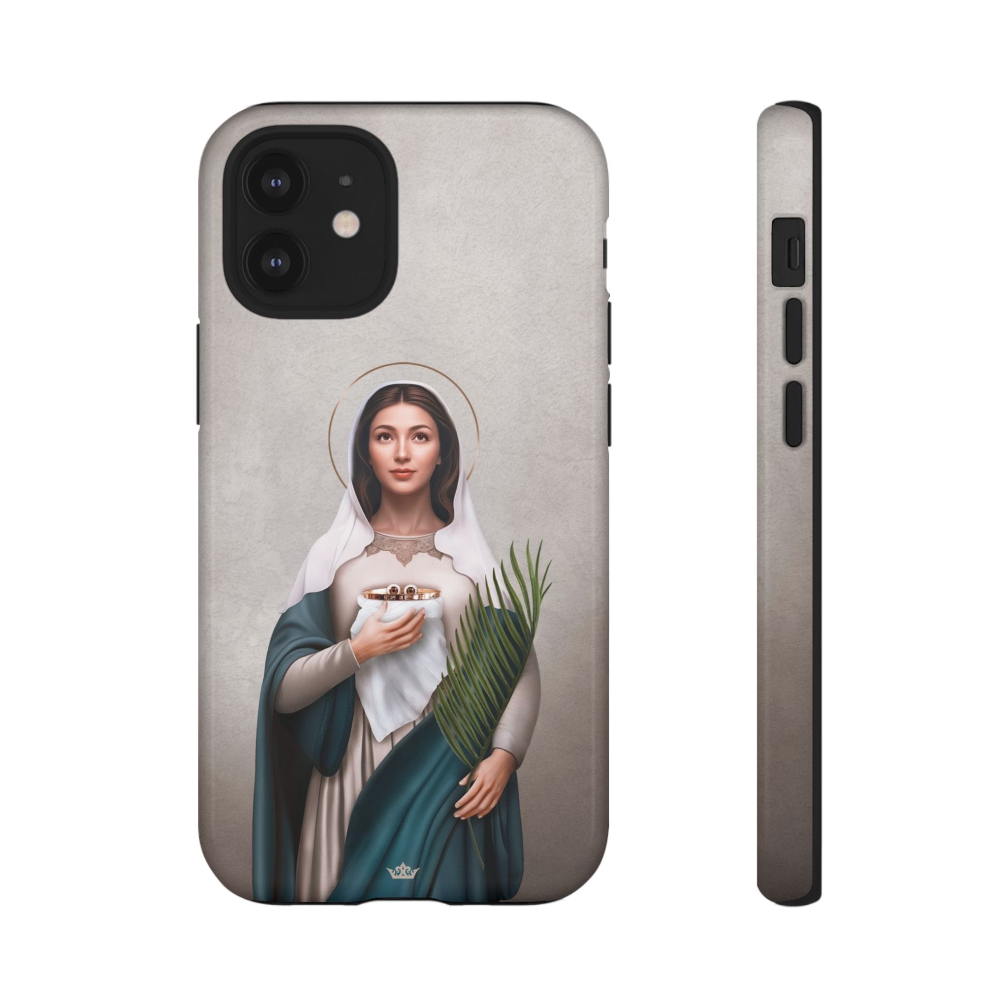 St. Lucy Hard Phone Case (Light) Copyright VENXARA
