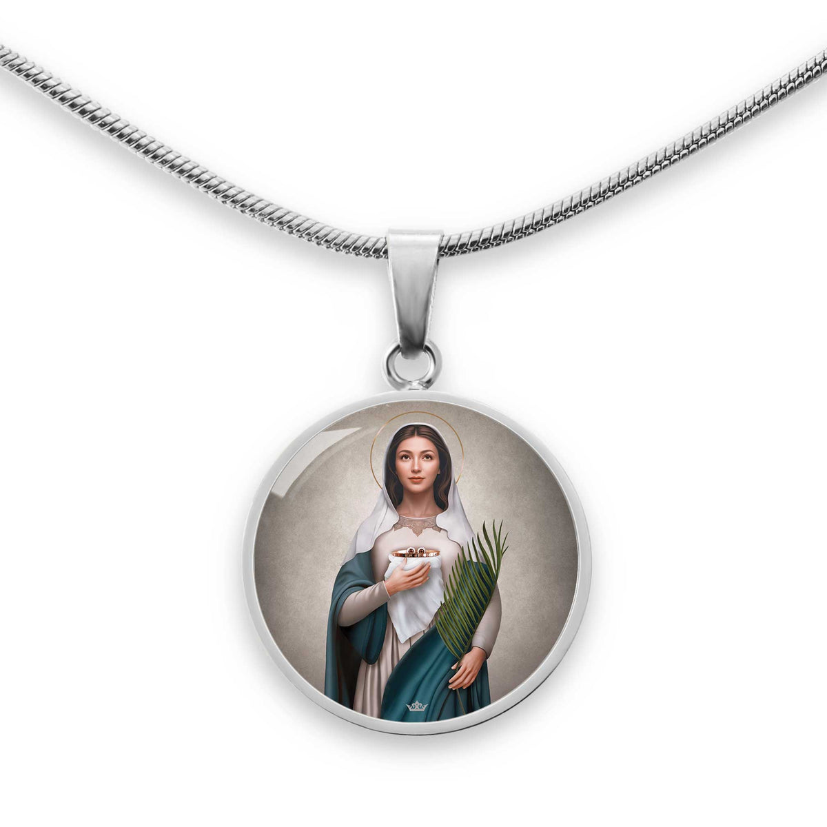 St. Lucy Pendant Necklace Copyright VENXARA