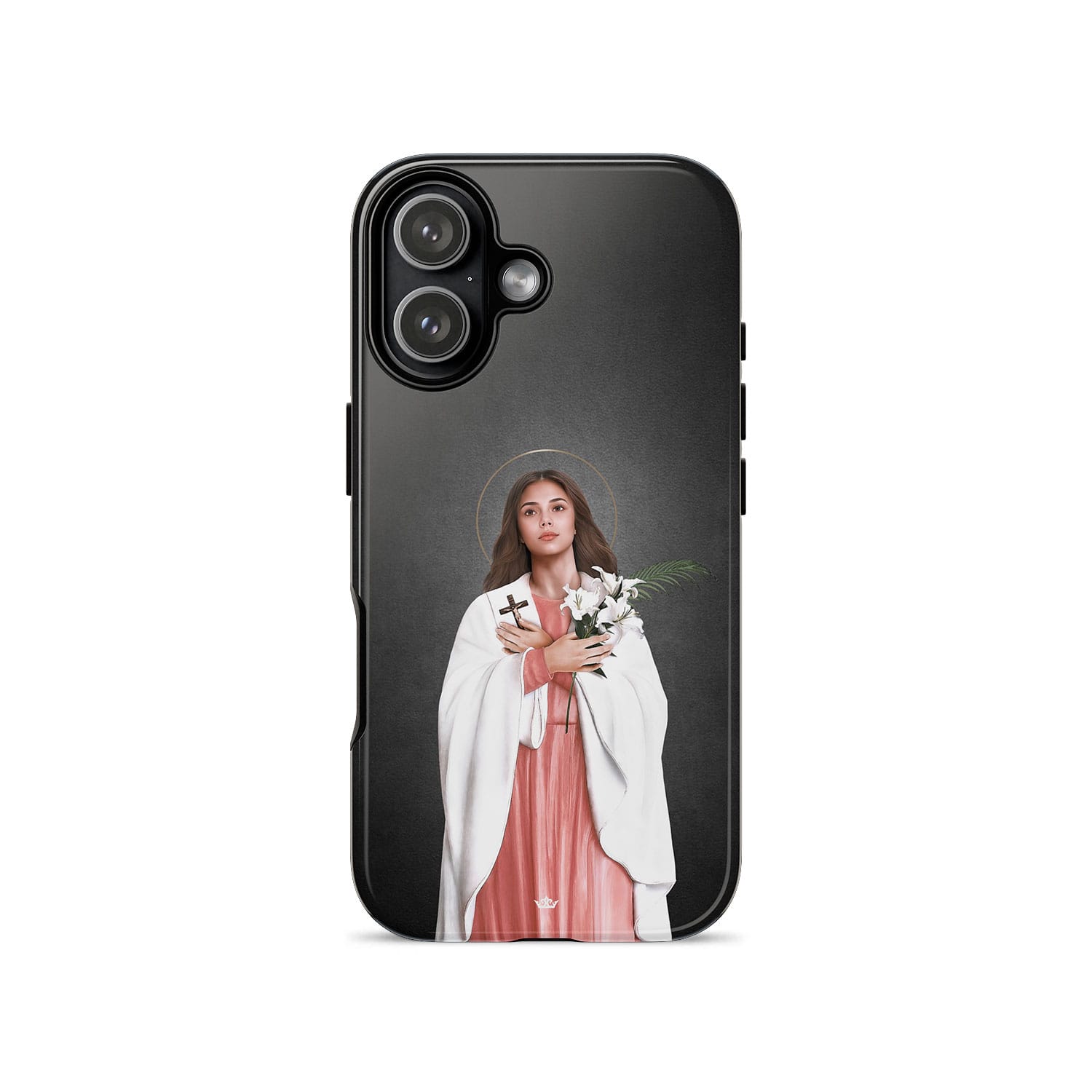 St. Maria Goretti Hard Phone Case (Dark) Copyright VENXARA