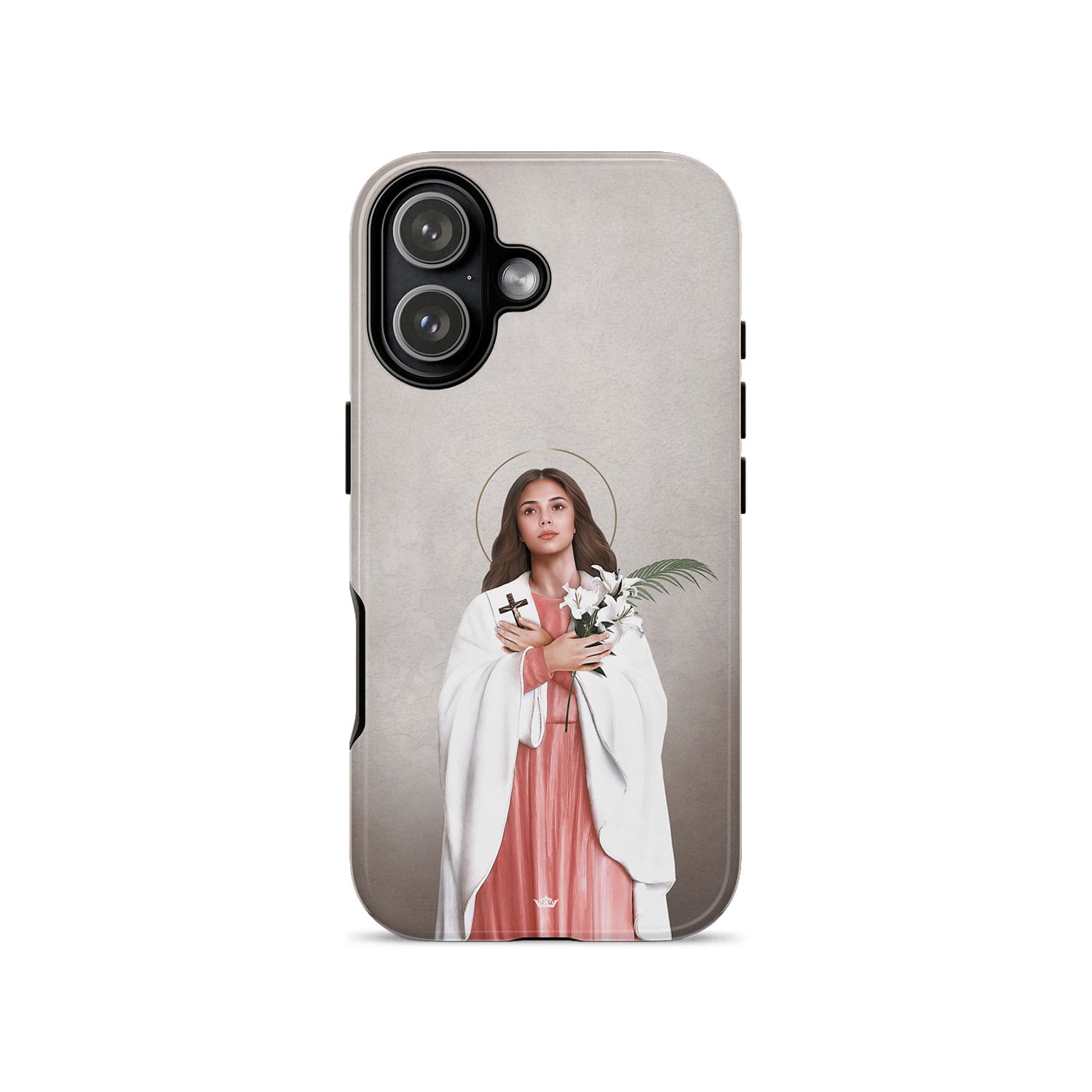 St. Maria Goretti Hard Phone Case (Light) Copyright VENXARA