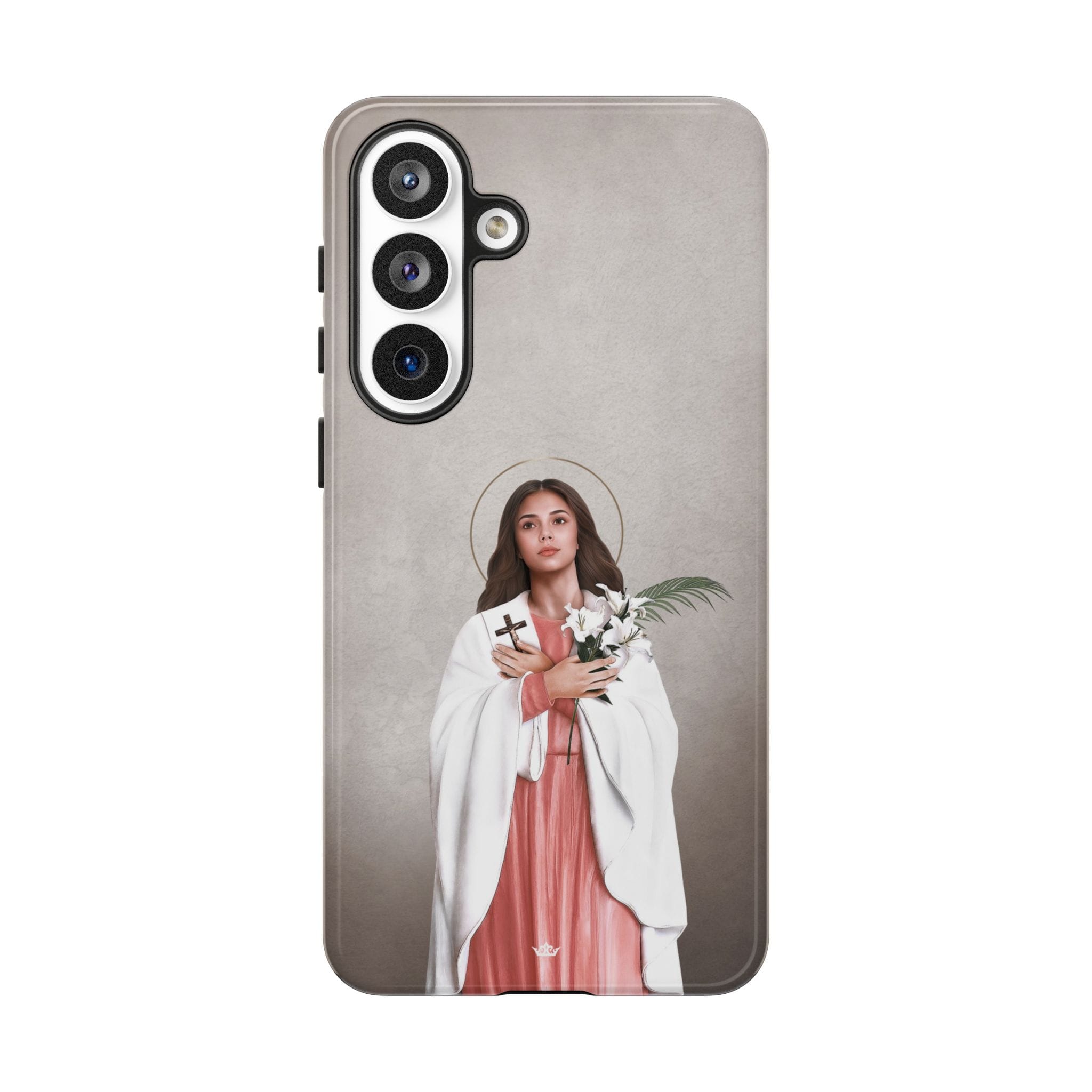 St. Maria Goretti Hard Phone Case (Light) Copyright VENXARA