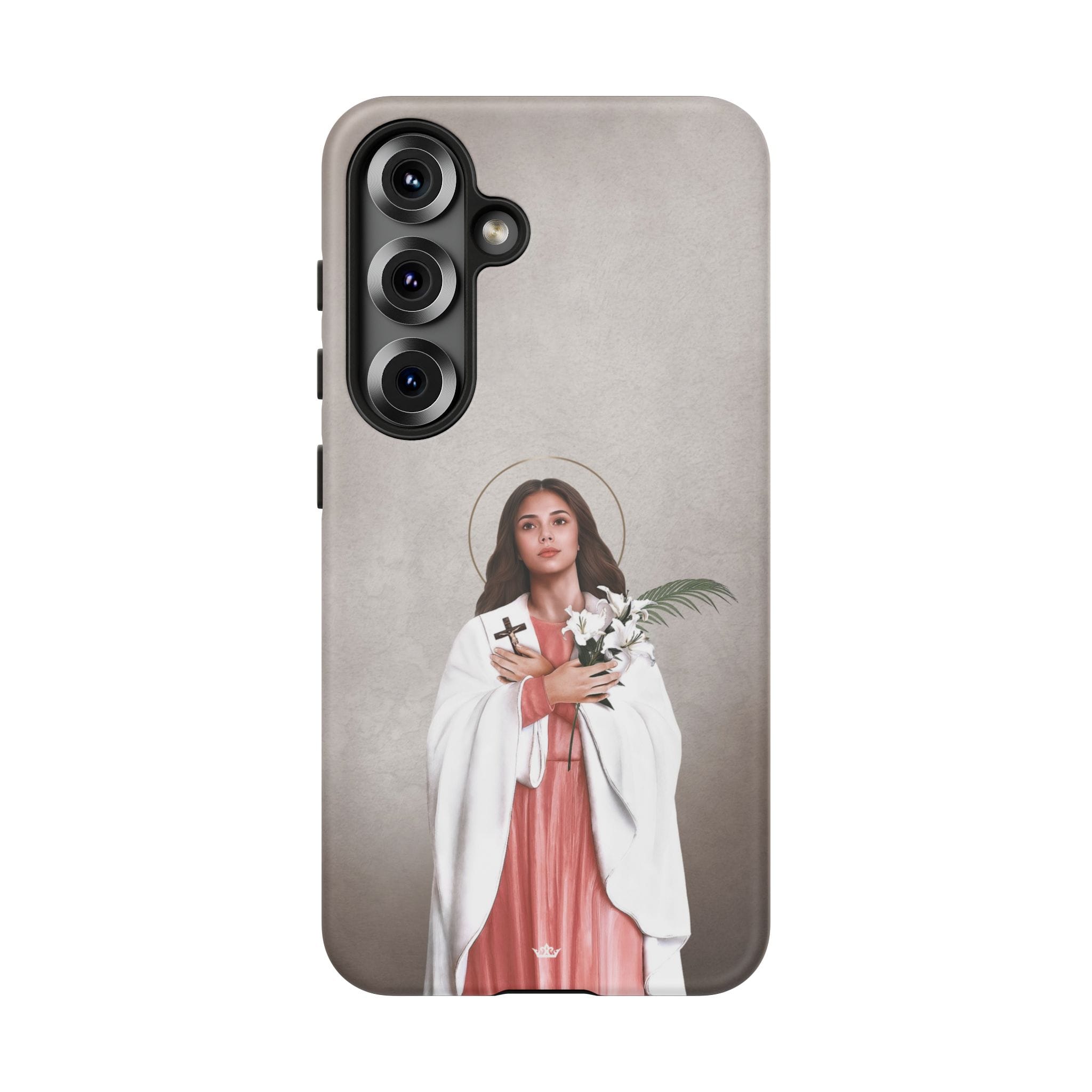 St. Maria Goretti Hard Phone Case (Light) Copyright VENXARA