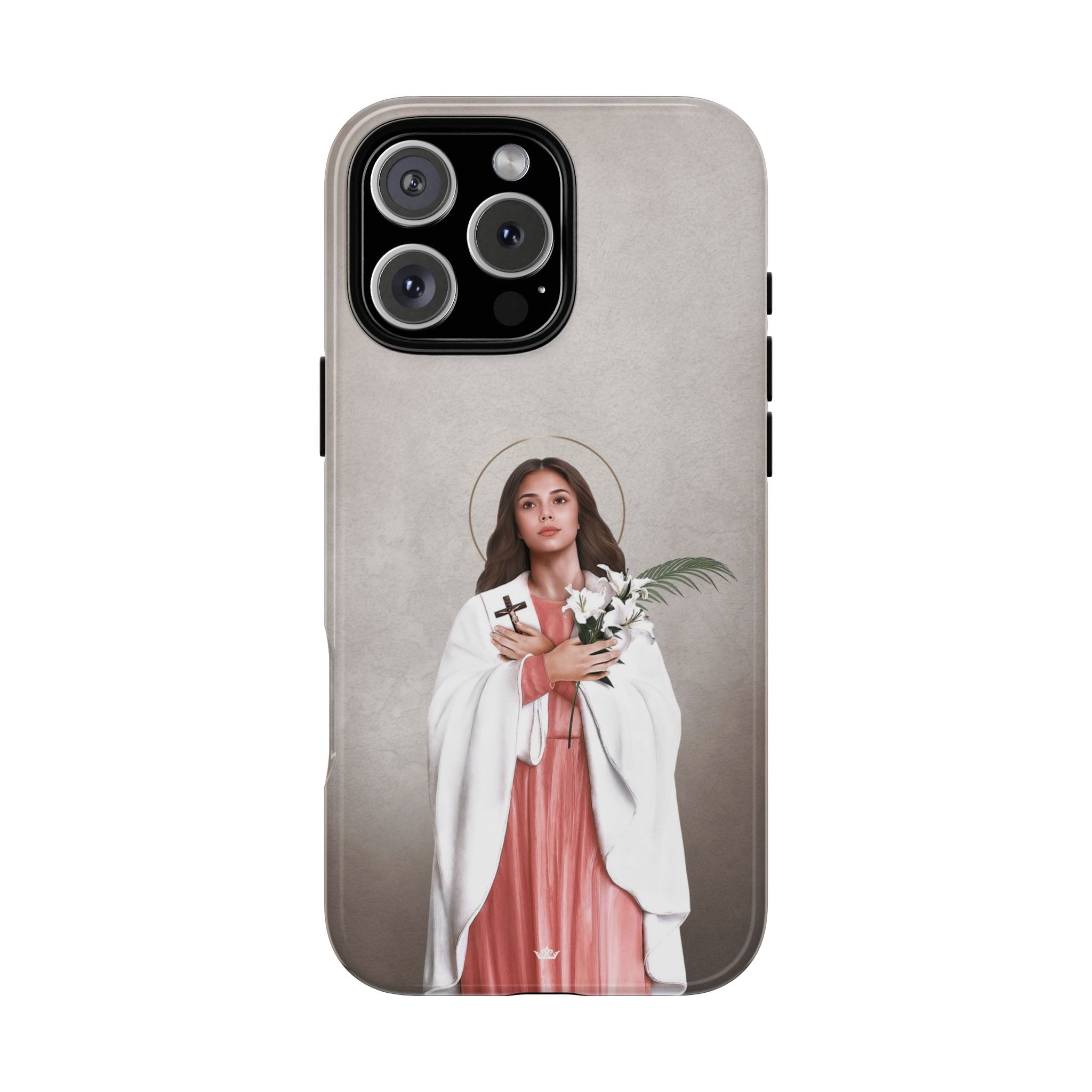 St. Maria Goretti Hard Phone Case (Light) Copyright VENXARA