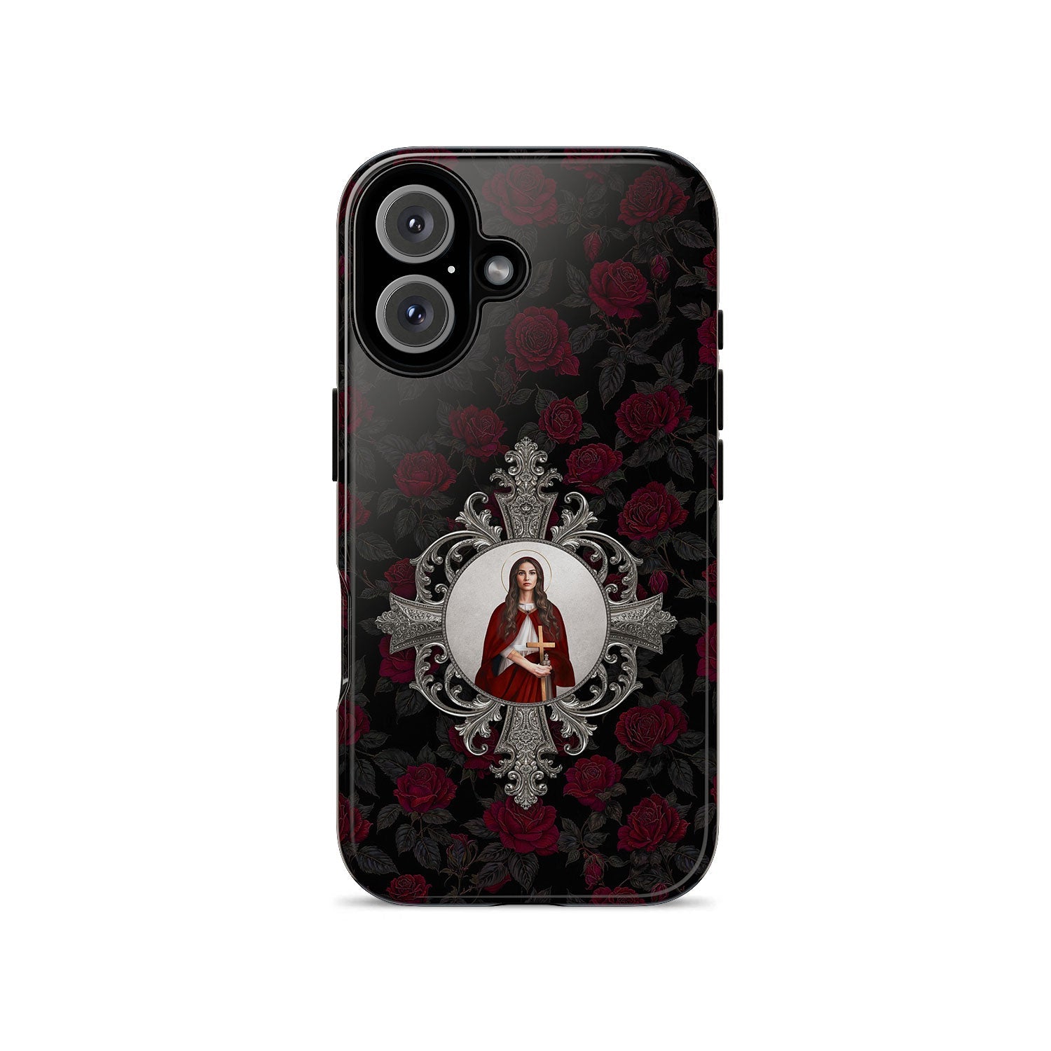 St. Mary Magdalene Hard Phone Case (Roses) - VENXARA®