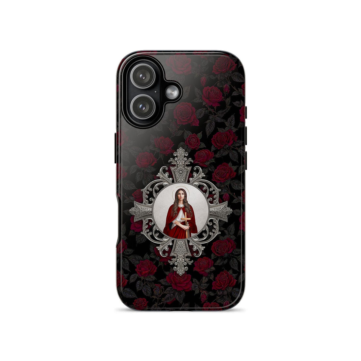 St. Mary Magdalene Hard Phone Case (Roses) Copyright VENXARA