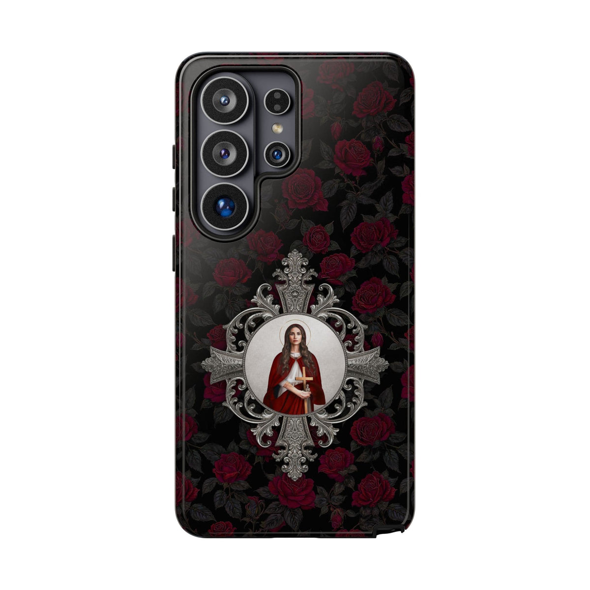 St. Mary Magdalene Hard Phone Case (Roses) Copyright VENXARA