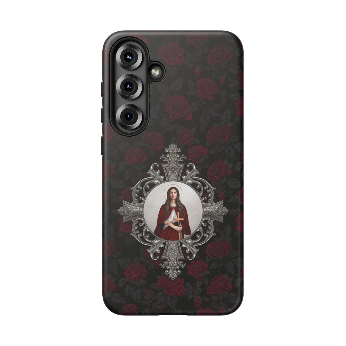 St. Mary Magdalene Hard Phone Case (Roses) Copyright VENXARA