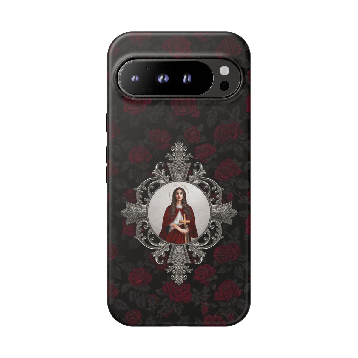 St. Mary Magdalene Hard Phone Case (Roses) Copyright VENXARA