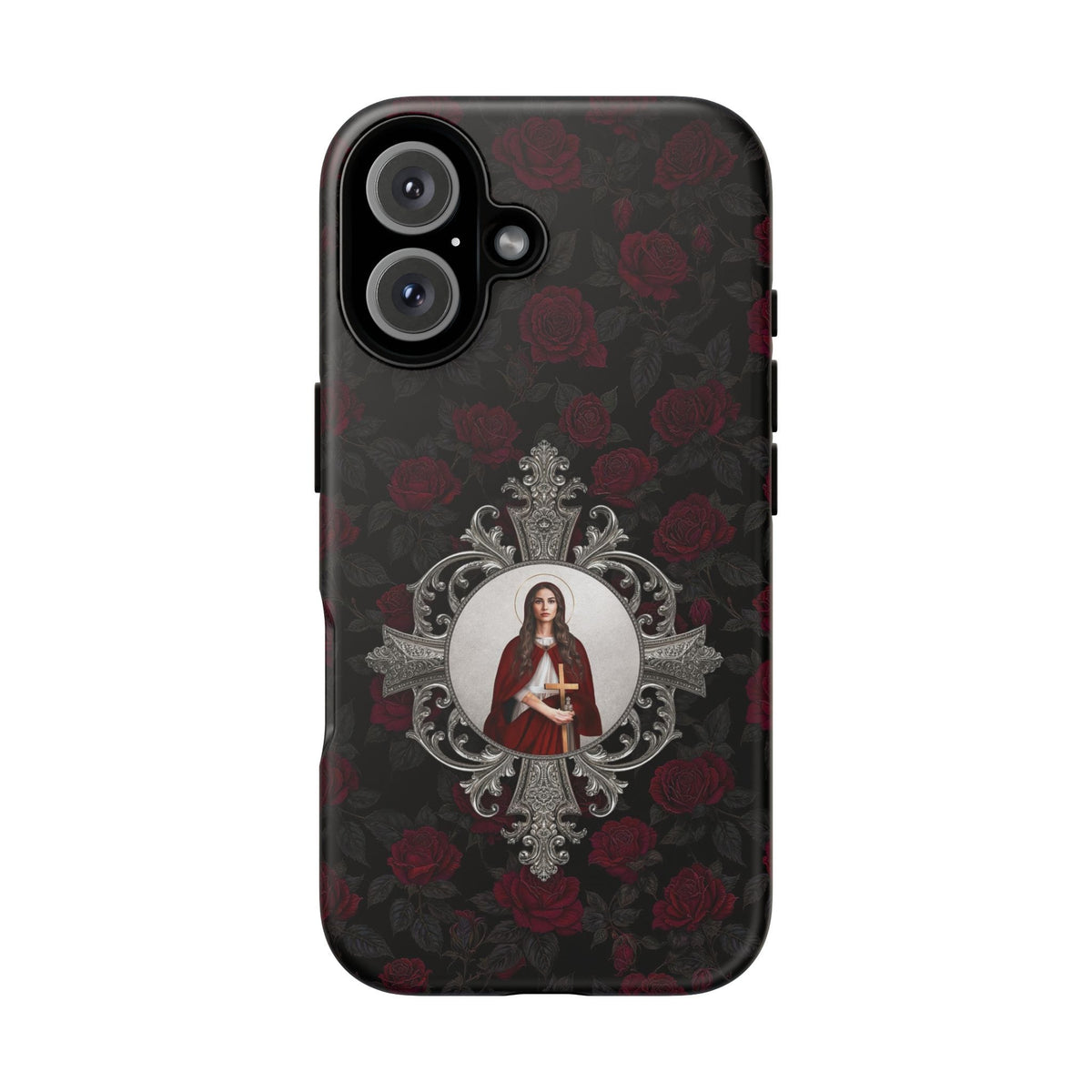 St. Mary Magdalene Hard Phone Case (Roses) Copyright VENXARA