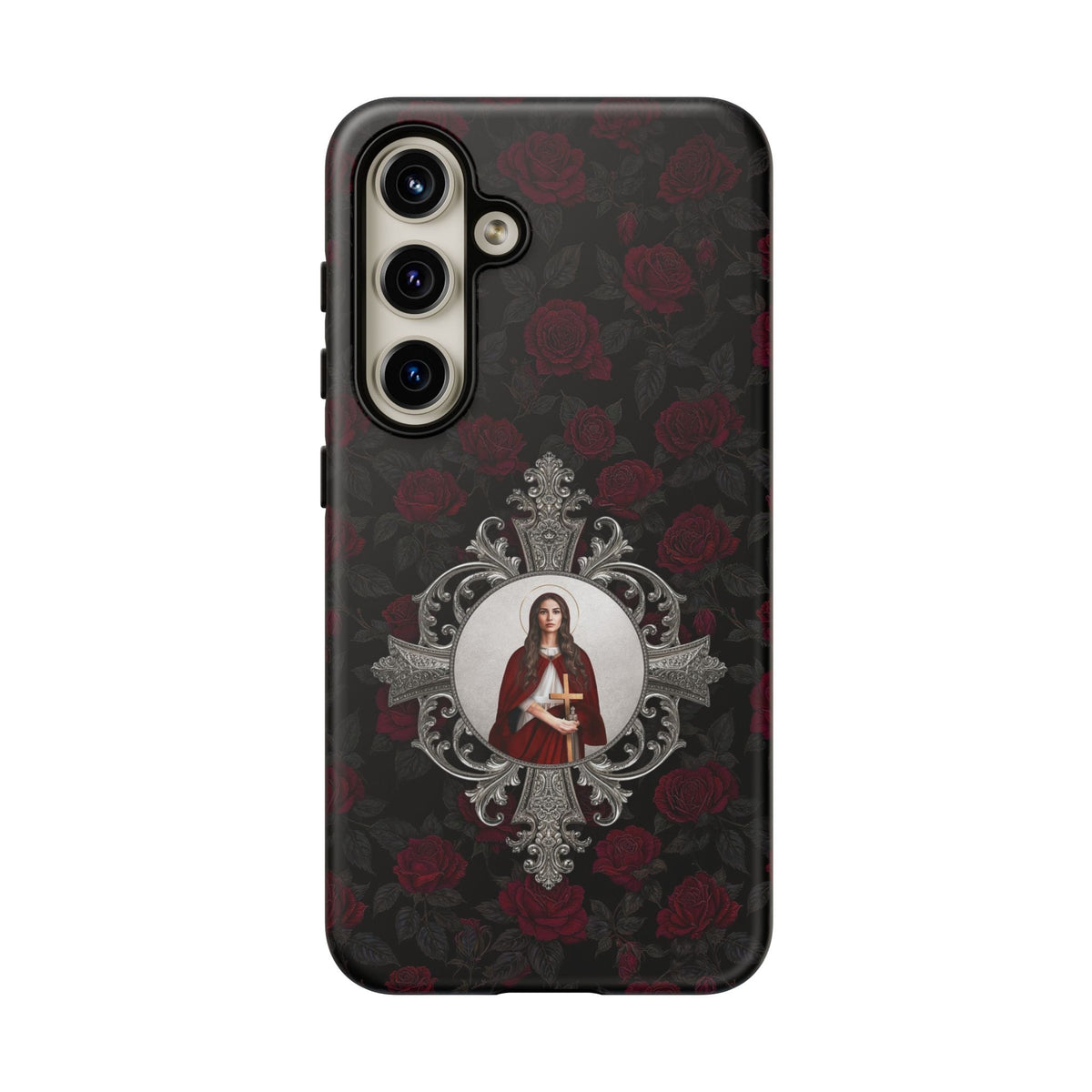 St. Mary Magdalene Hard Phone Case (Roses) Copyright VENXARA