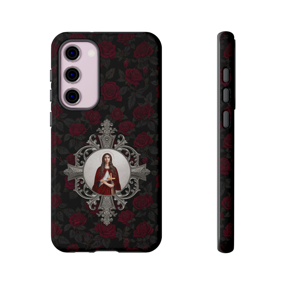 St. Mary Magdalene Hard Phone Case (Roses) Copyright VENXARA