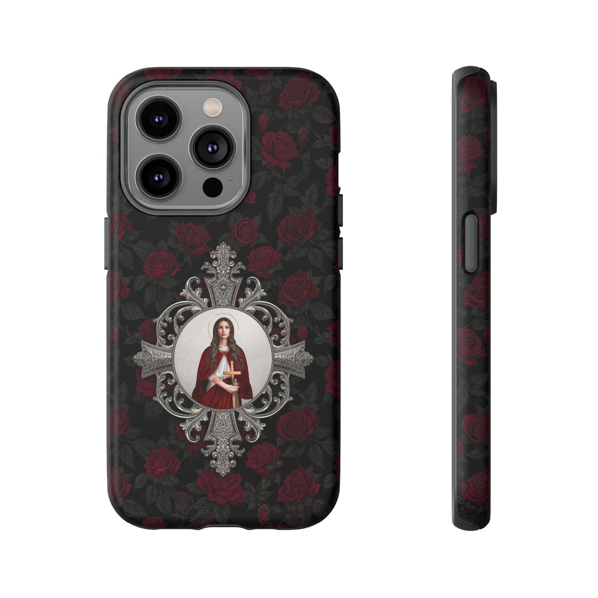 St. Mary Magdalene Hard Phone Case (Roses) Copyright VENXARA