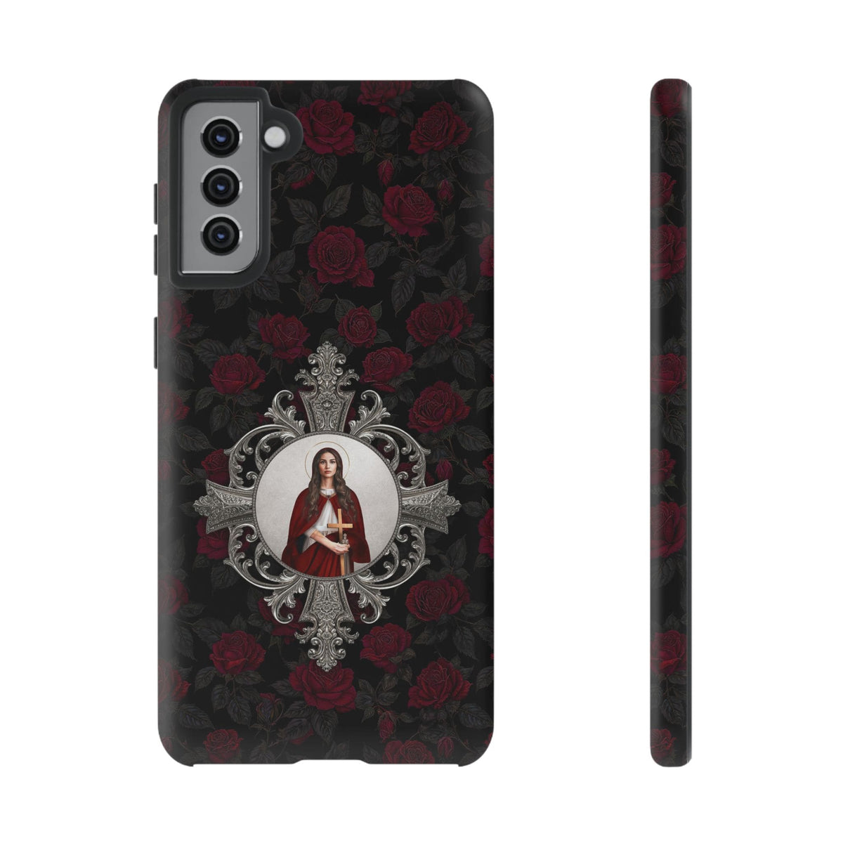 St. Mary Magdalene Hard Phone Case (Roses) Copyright VENXARA