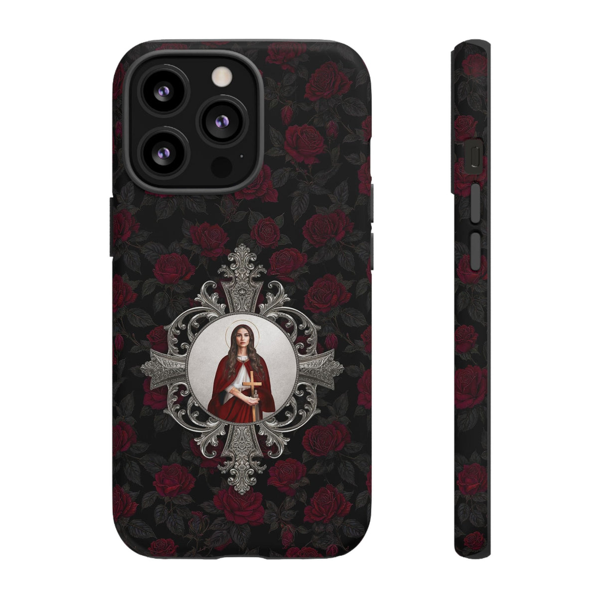 St. Mary Magdalene Hard Phone Case (Roses) Copyright VENXARA