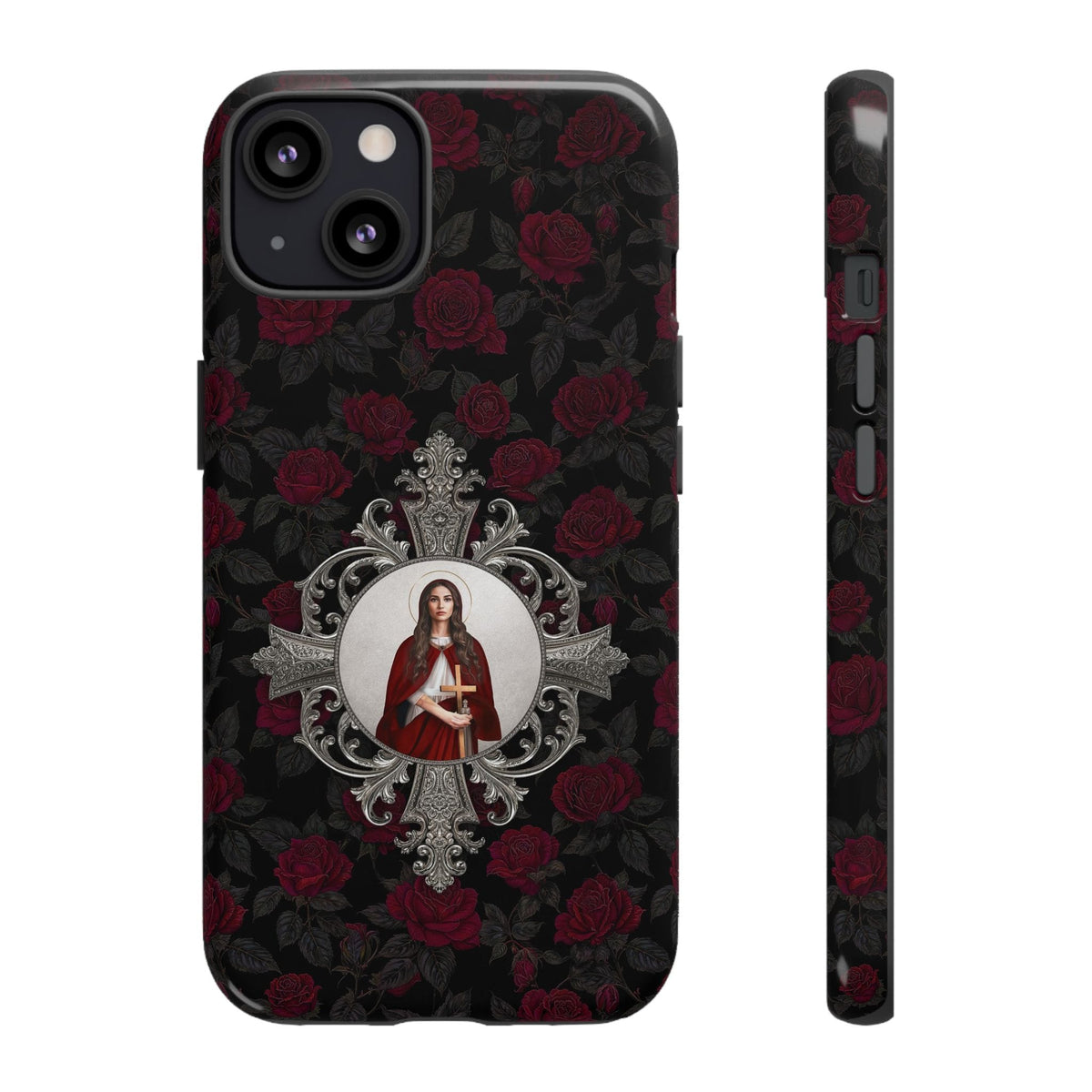 St. Mary Magdalene Hard Phone Case (Roses) Copyright VENXARA