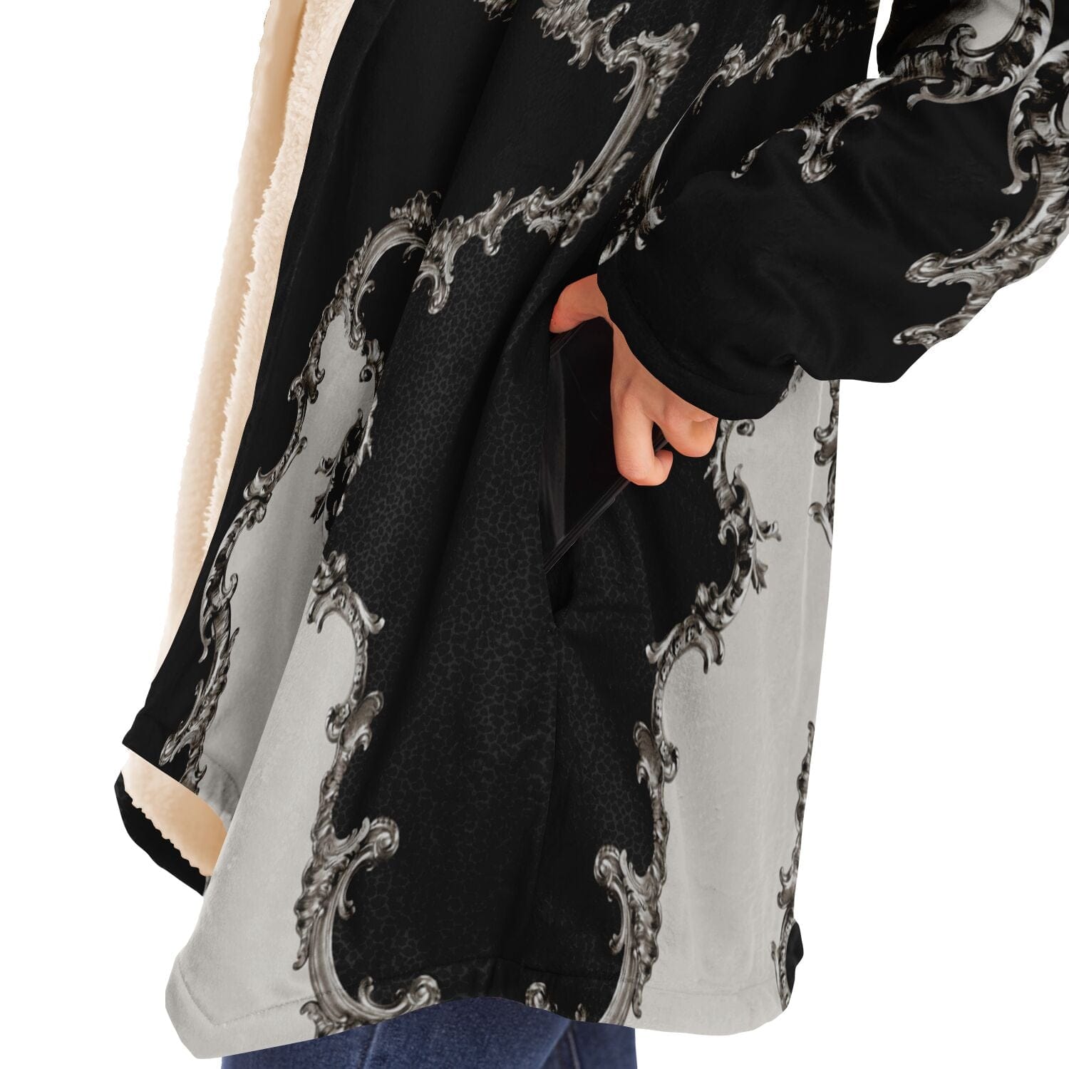 St. Mary Magdalene Microfleece Cloak (Baroque Leopard)