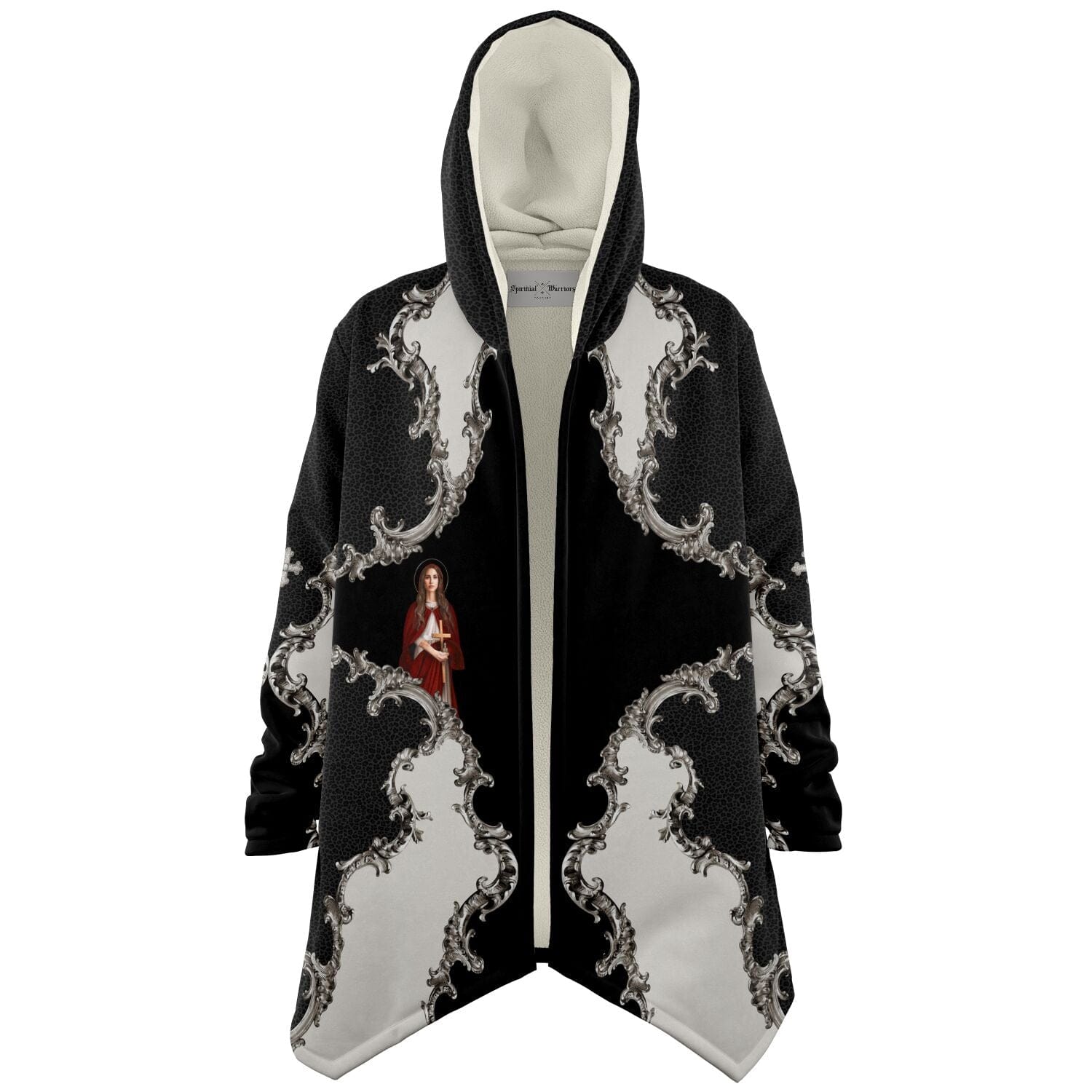 St. Mary Magdalene Microfleece Cloak (Baroque Leopard)
