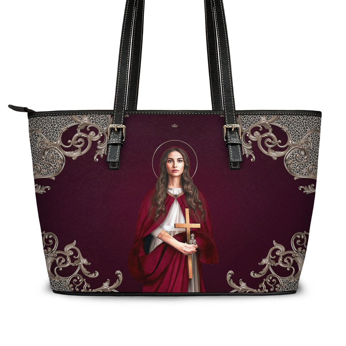 St. Mary Magdalene Tote Bag (Baroque Mahogany) Copyright VENXARA