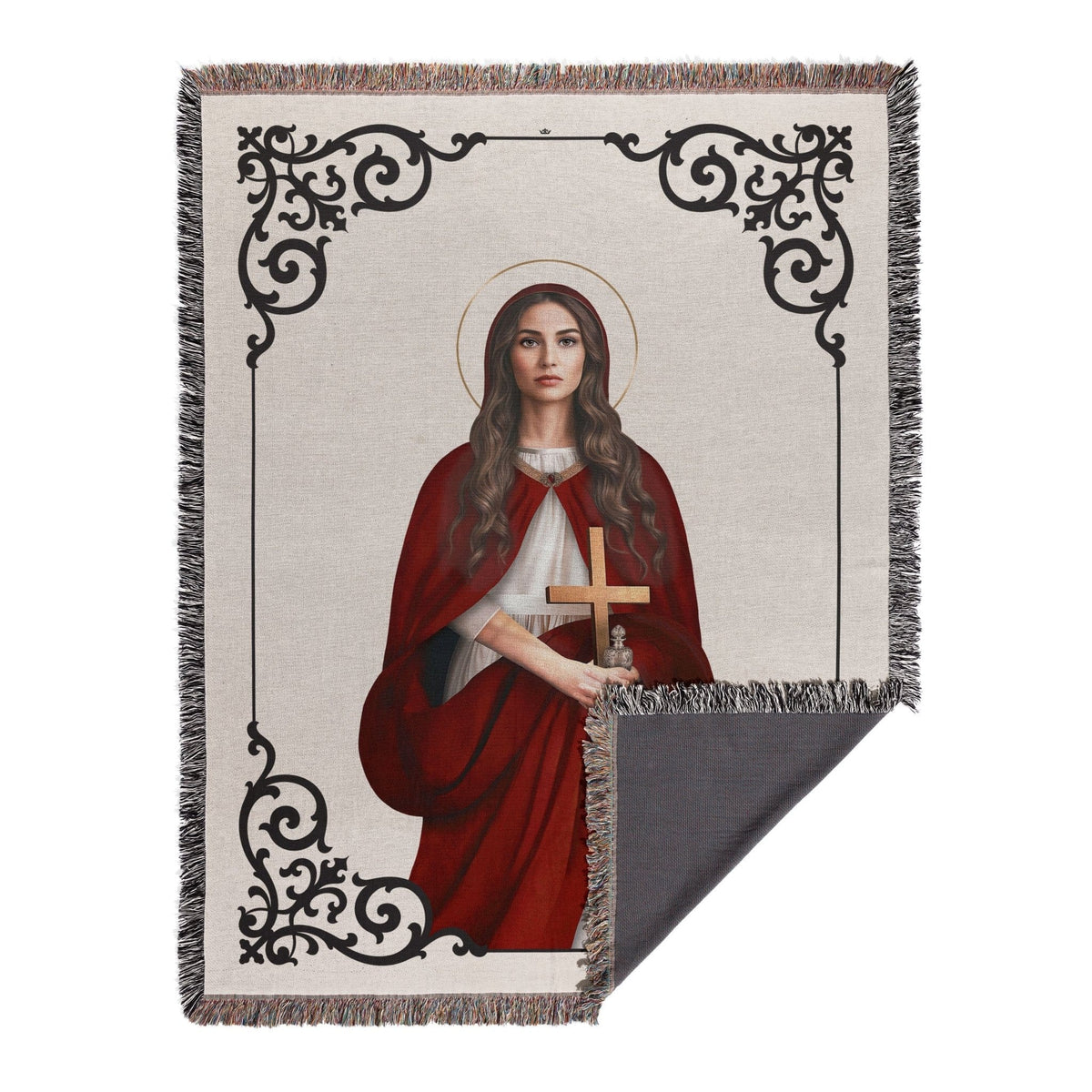 St. Mary Magdalene Woven Blanket Copyright VENXARA