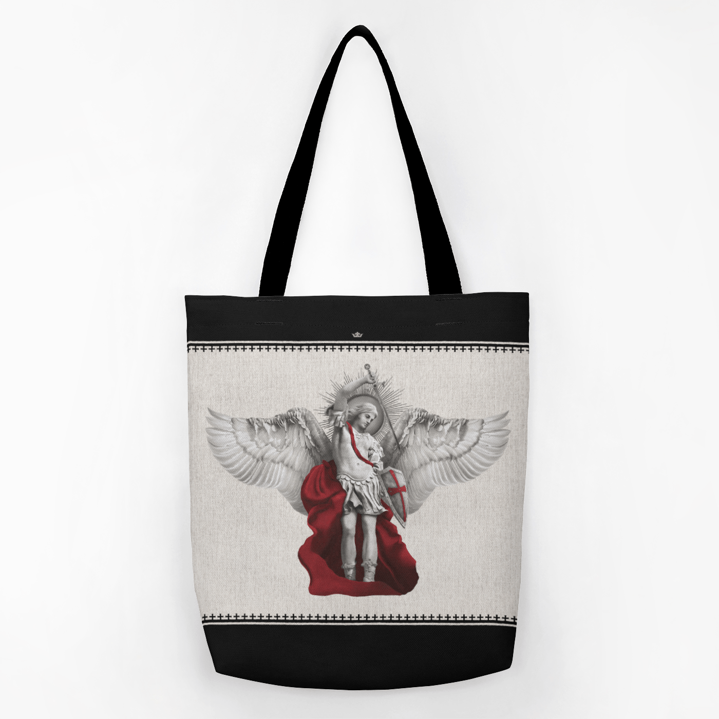 St. Michael the Archangel Canvas Tote Bag - VENXARA®