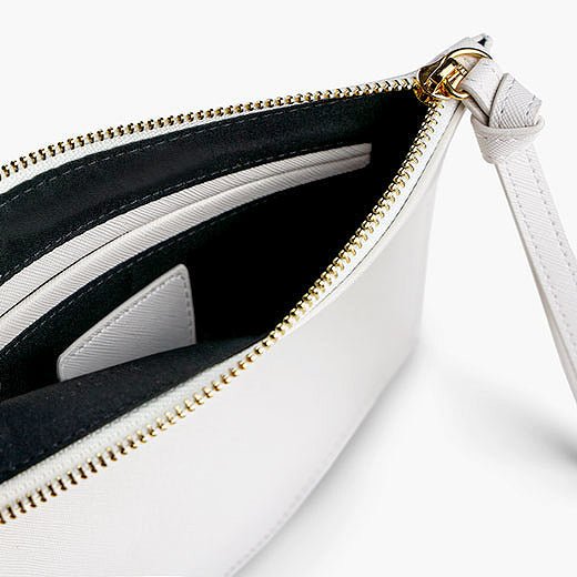 St. Michael the Archangel Clutch Pouch (Blanc) - VENXARA