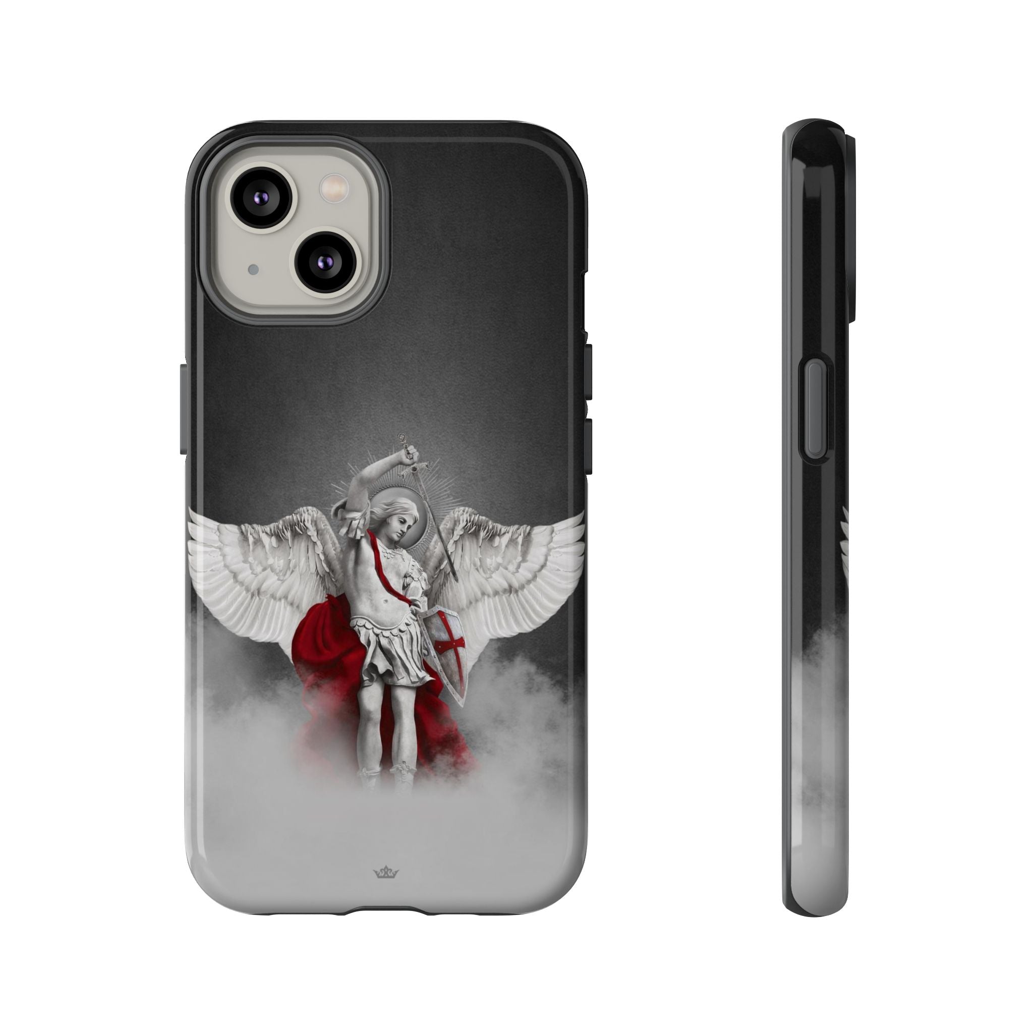 St. Michael the Archangel Hard Phone Case (Dark) - VENXARA®