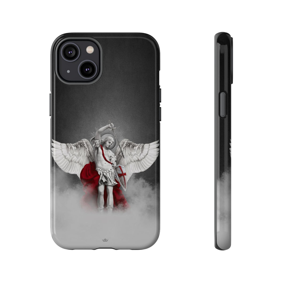 St. Michael the Archangel Hard Phone Case (Dark) Copyright VENXARA