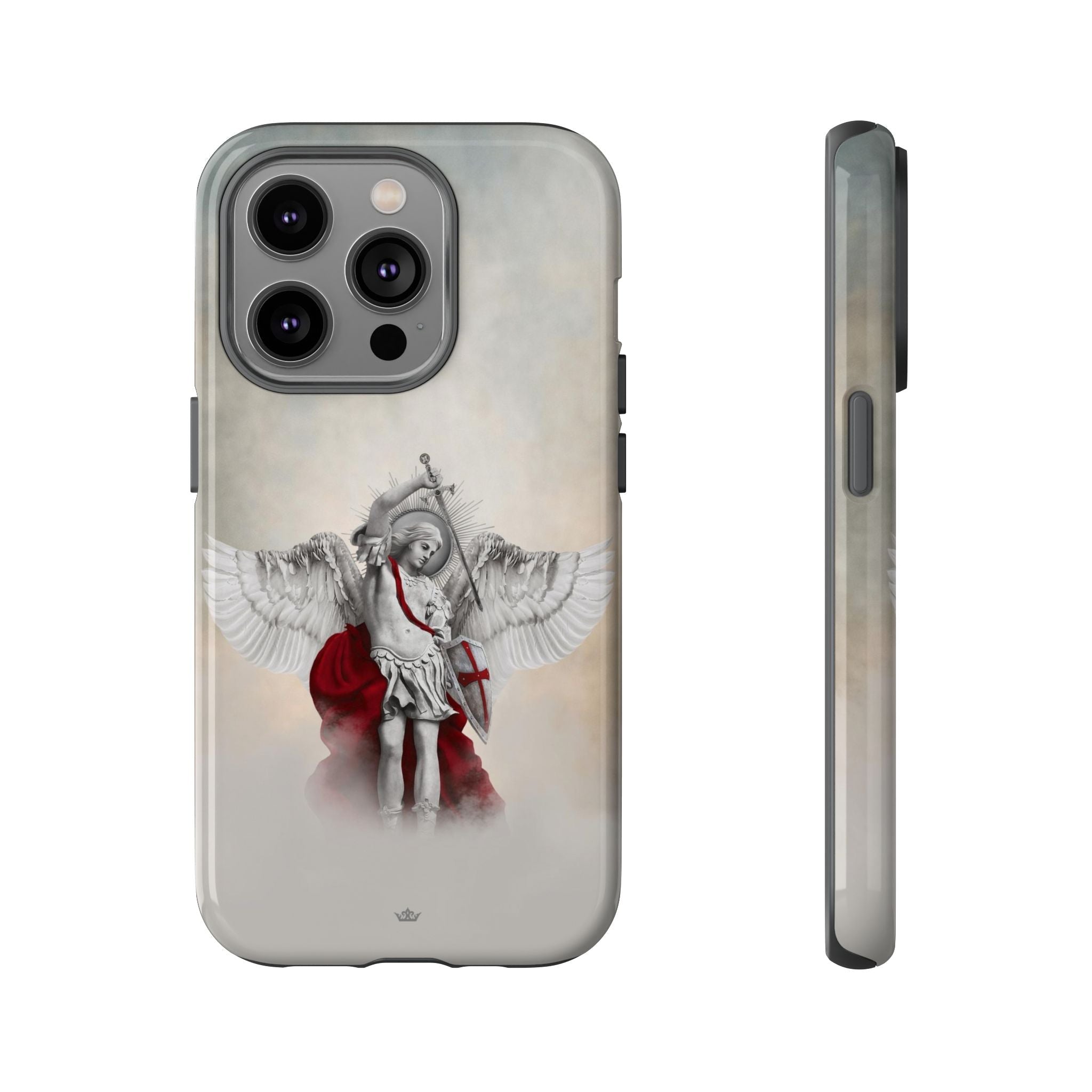 St. Michael the Archangel Hard Phone Case (Light) - VENXARA