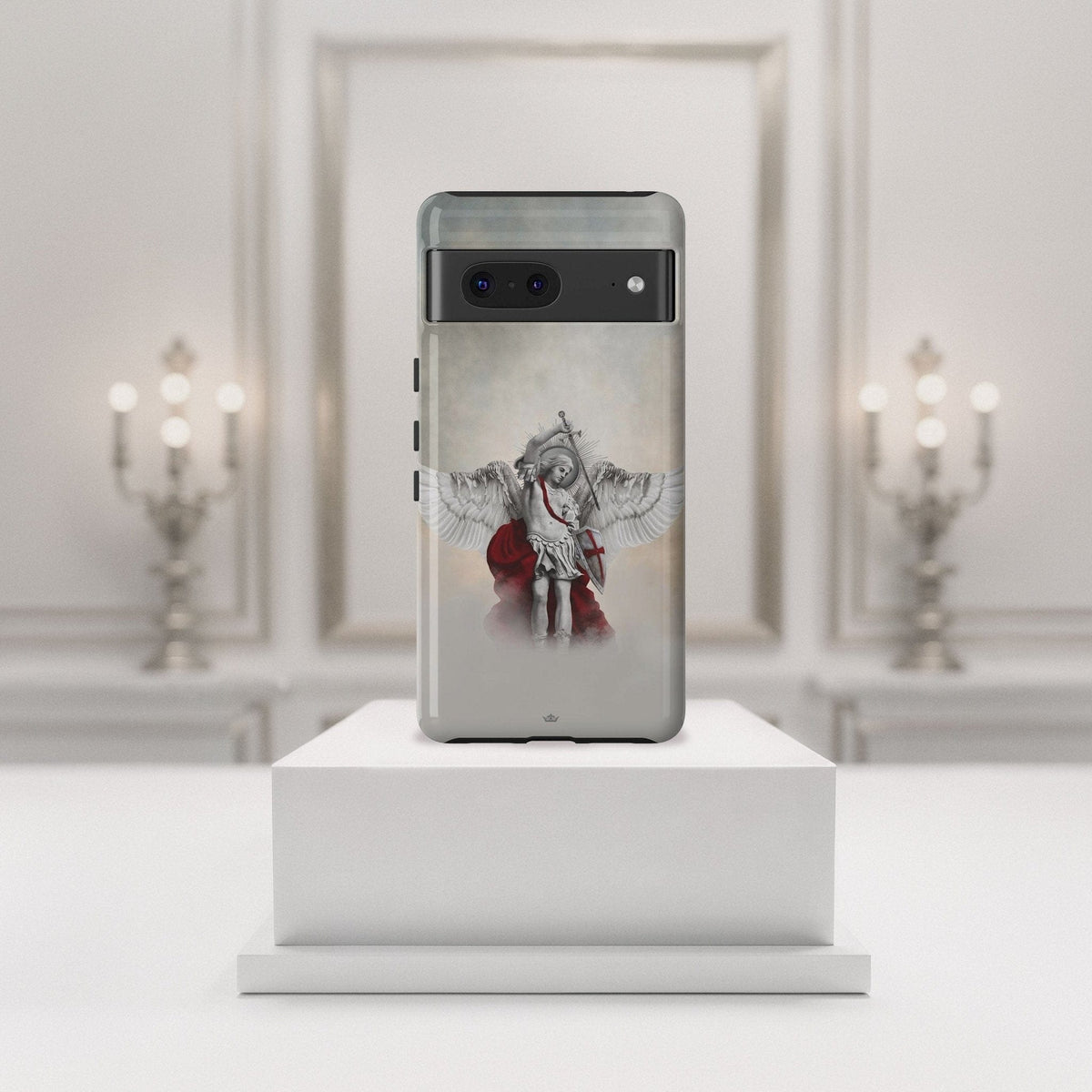 St. Michael the Archangel Hard Phone Case (Light) Copyright VENXARA