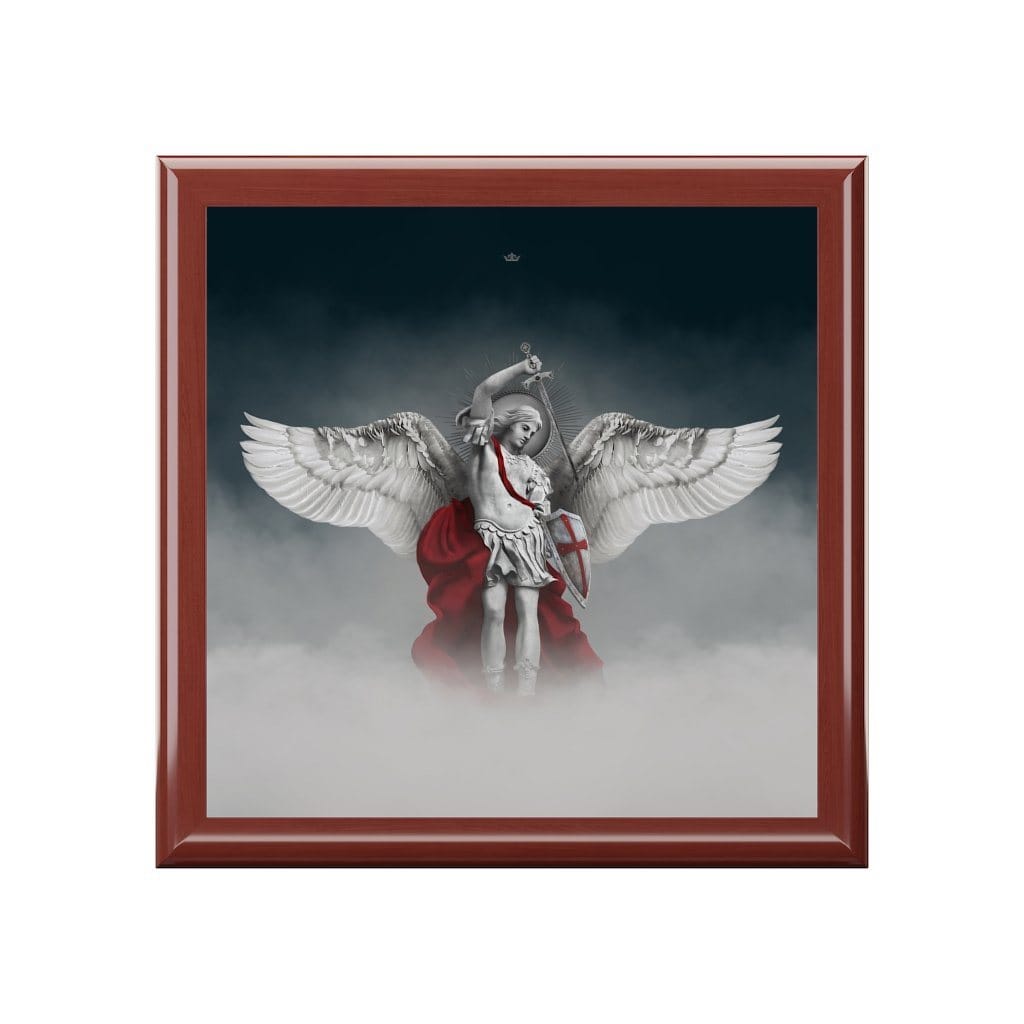 St. Michael the Archangel Keepsake Box (Cloudscape) Copyright VENXARA