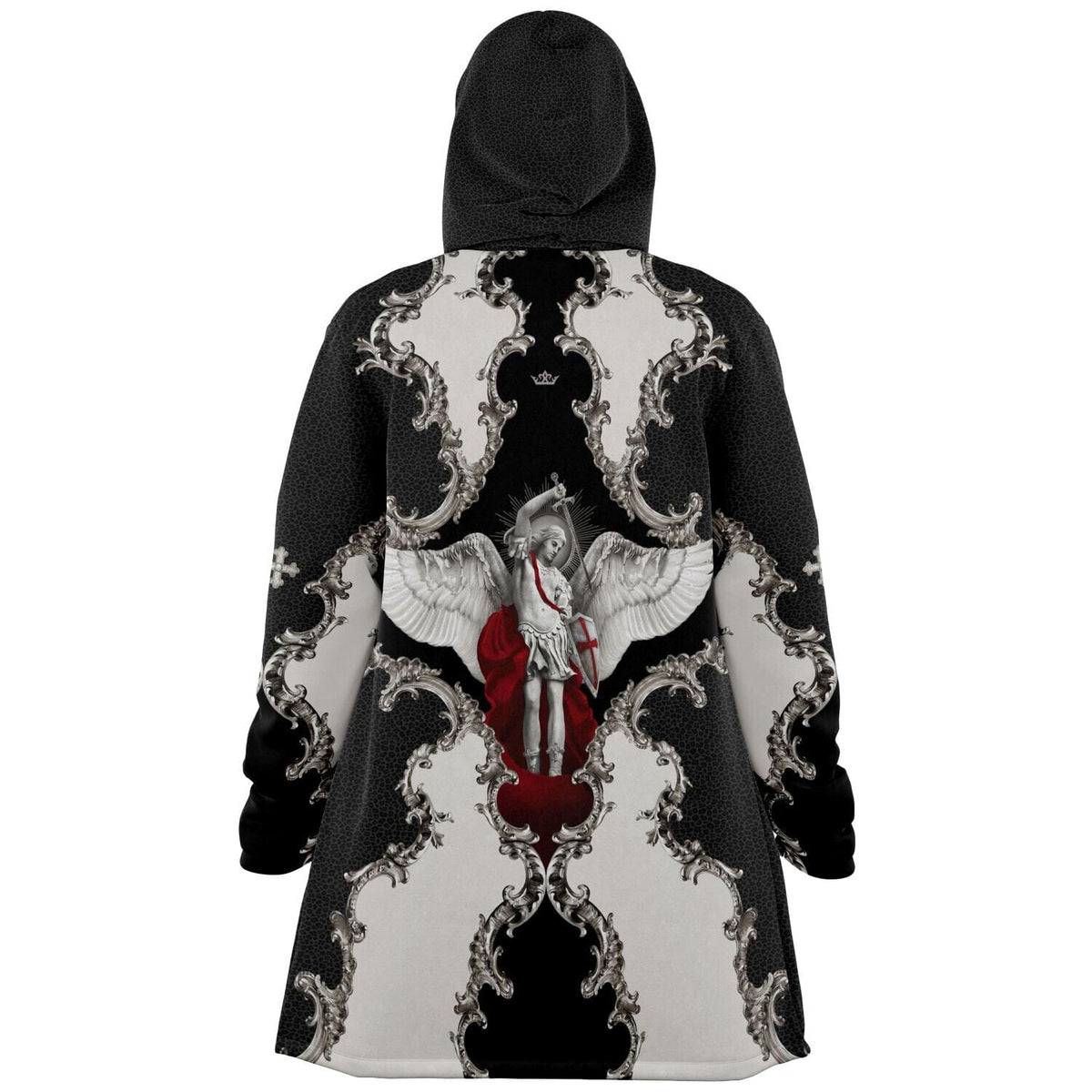St. Michael the Archangel Microfleece Cloak (Baroque Leopard) Copyright VENXARA
