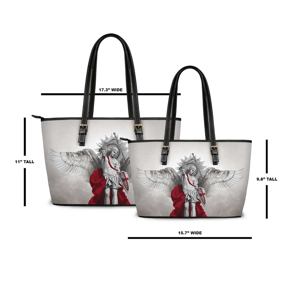 St. Michael the Archangel Tote Bag (Cloud) Copyright VENXARA