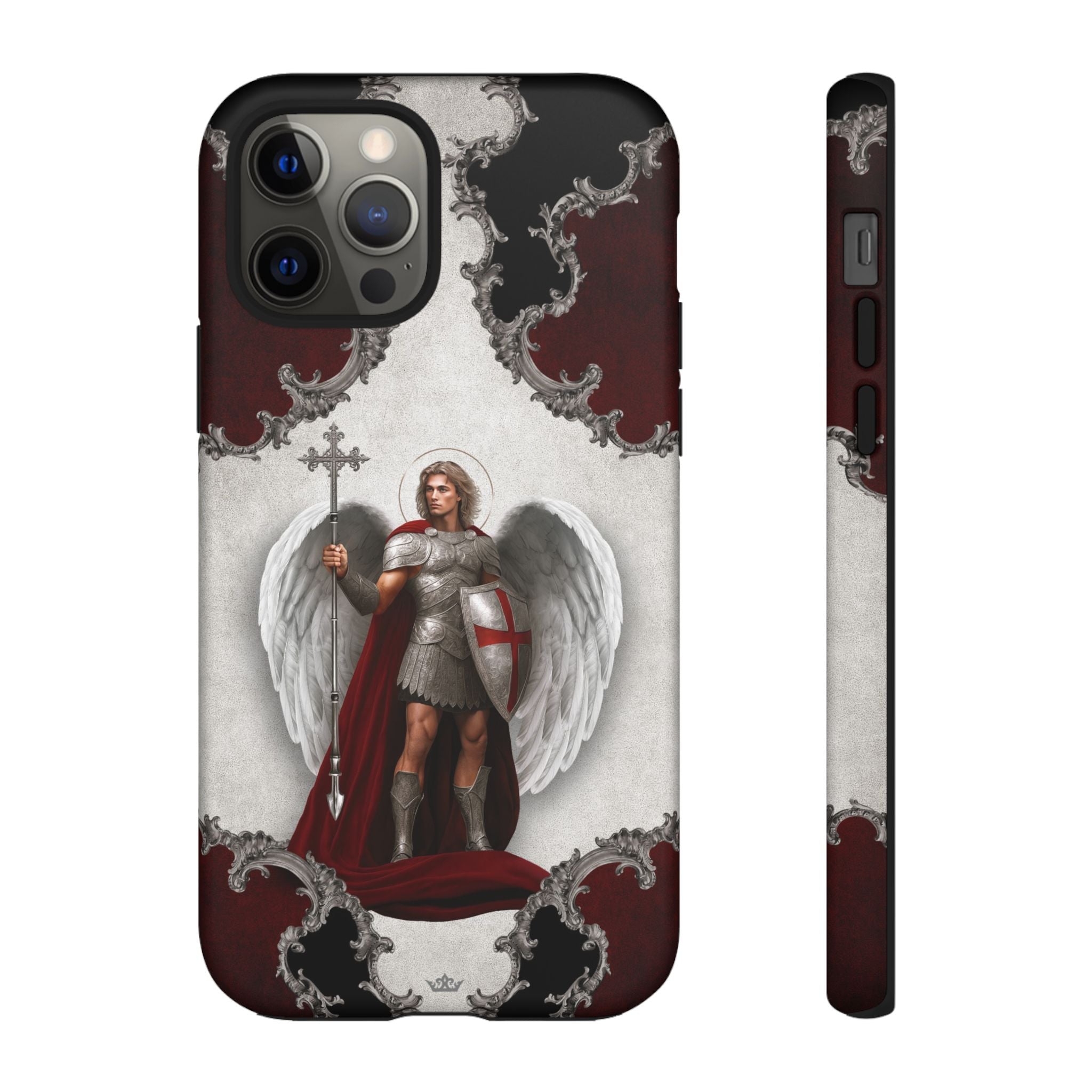 St. Michael the Archangel Victorious Hard Phone Case (Baroque) - VENXARA®