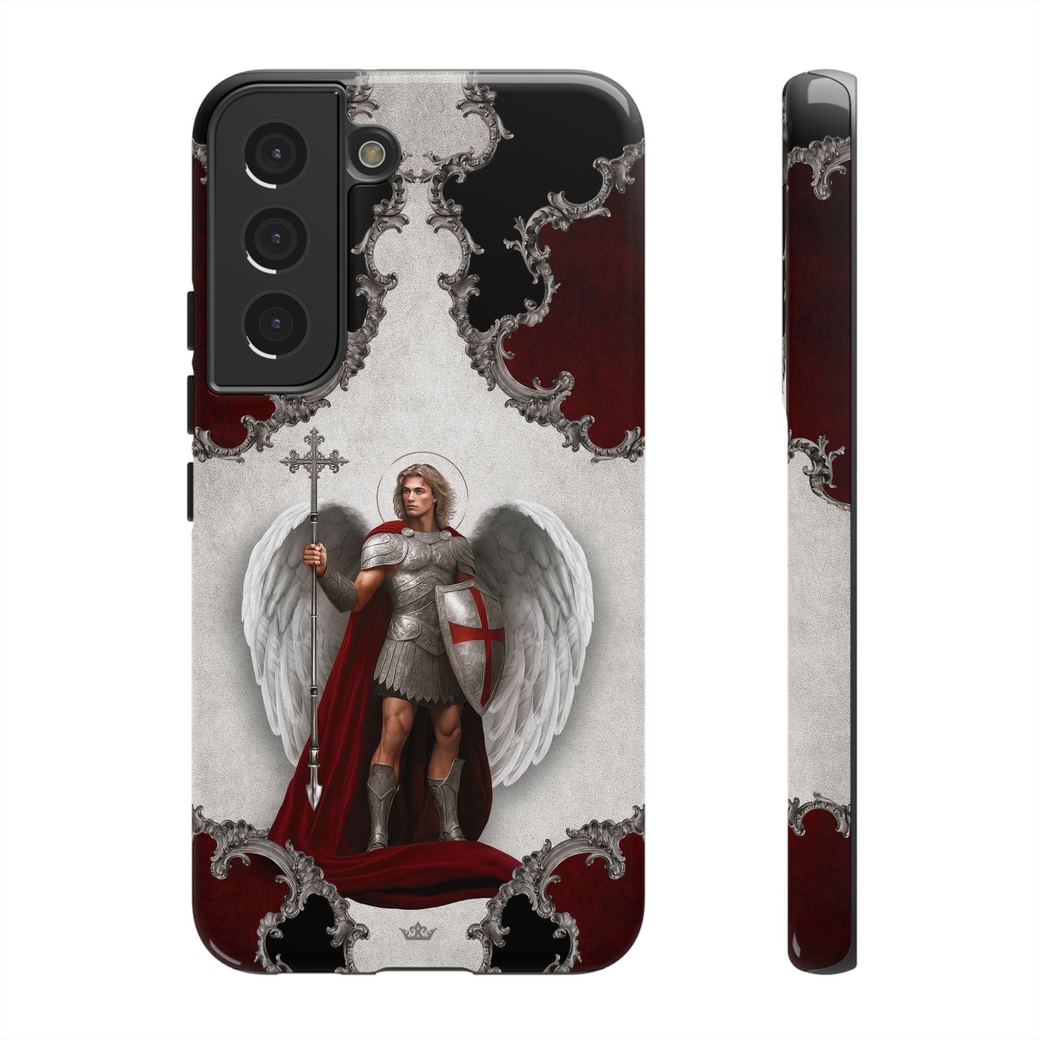 St. Michael the Archangel Victorious Hard Phone Case (Baroque) - VENXARA®