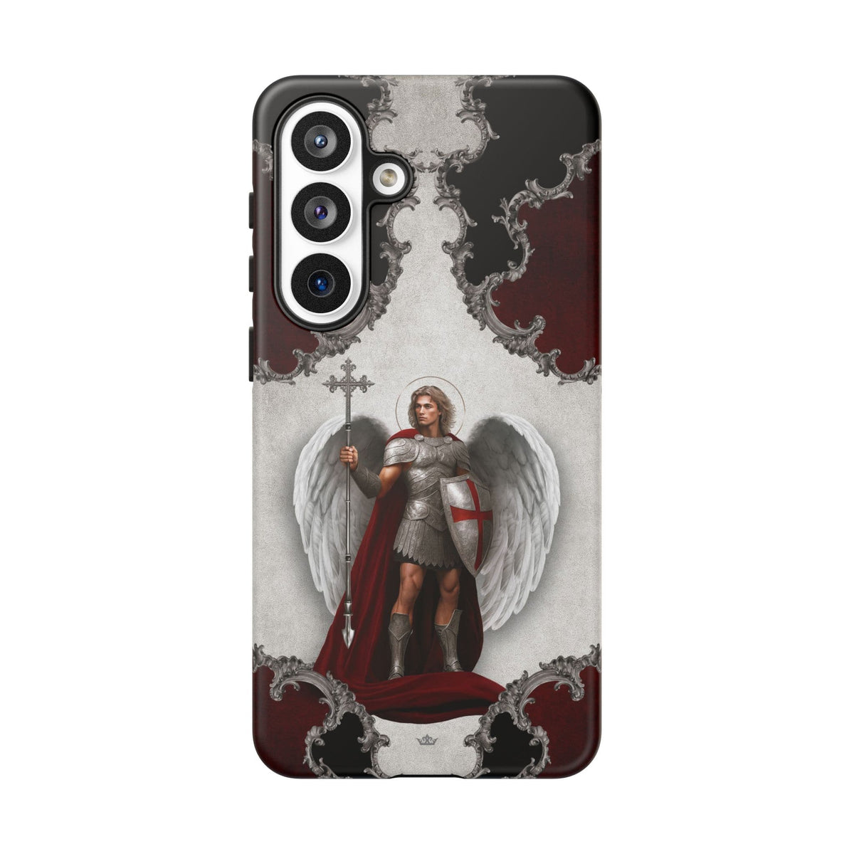 St. Michael the Archangel Victorious Hard Phone Case (Baroque) Copyright VENXARA