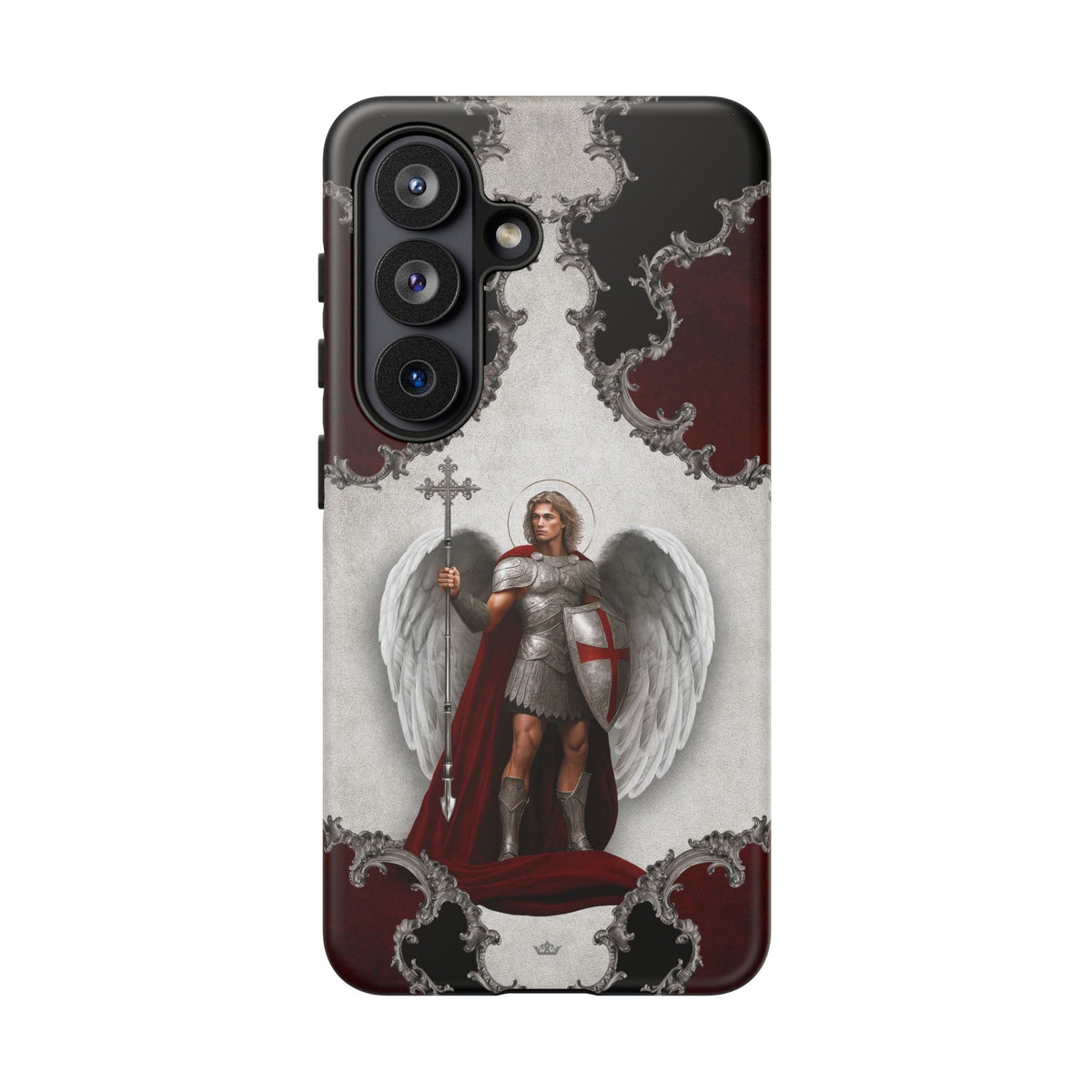 St. Michael the Archangel Victorious Hard Phone Case (Baroque) Copyright VENXARA