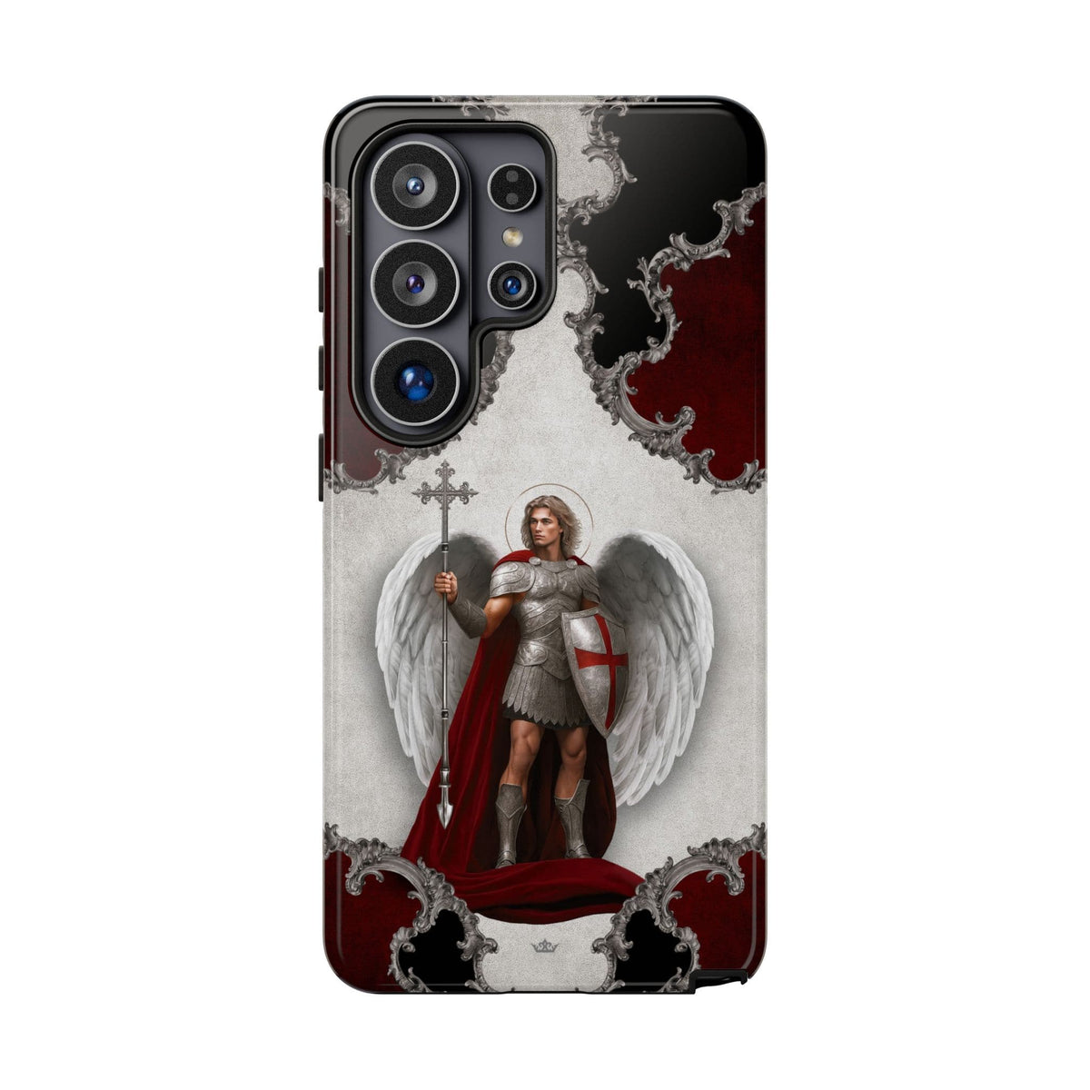 St. Michael the Archangel Victorious Hard Phone Case (Baroque) Copyright VENXARA
