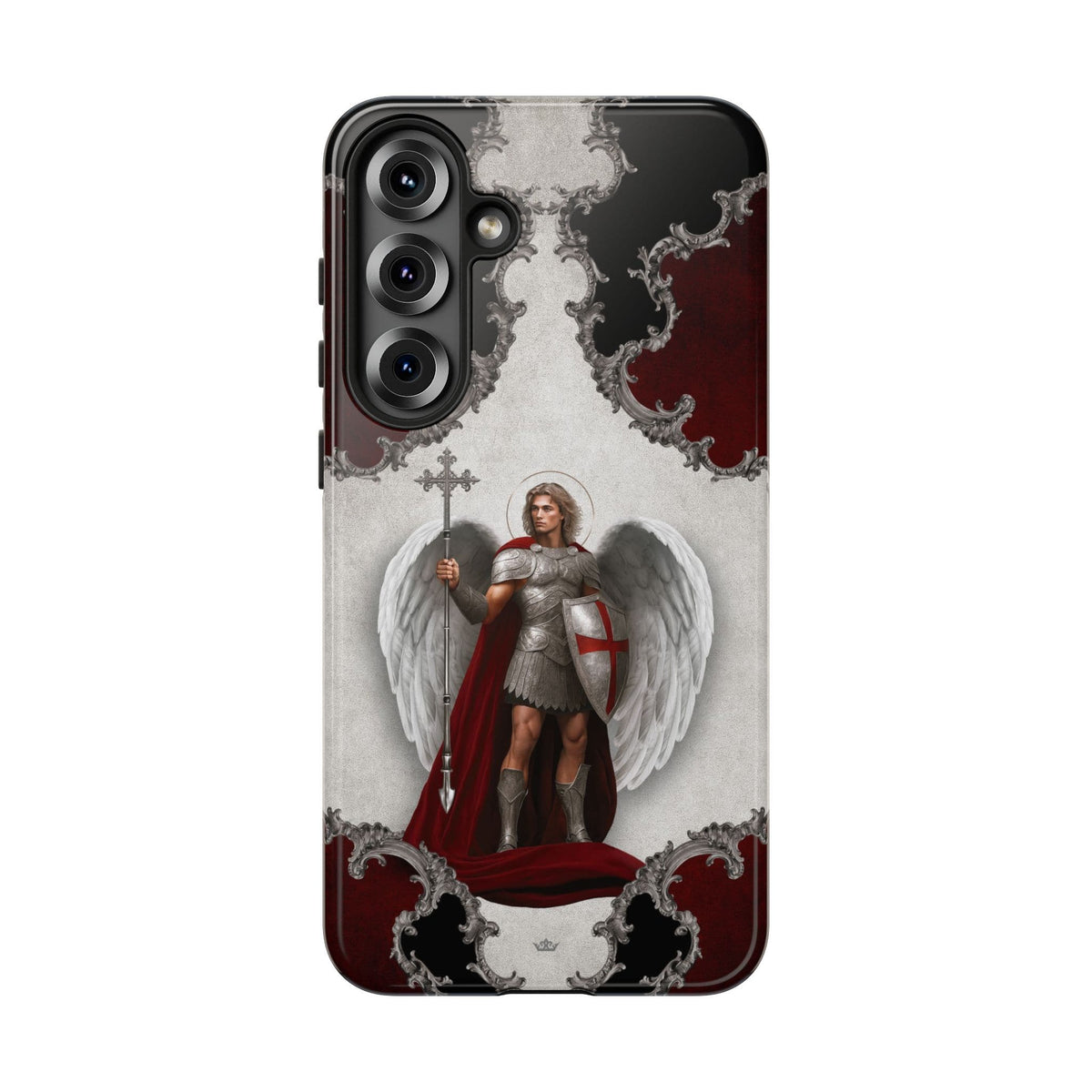St. Michael the Archangel Victorious Hard Phone Case (Baroque) Copyright VENXARA