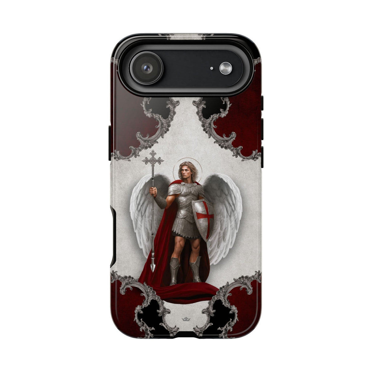 St. Michael the Archangel Victorious Hard Phone Case (Baroque) Copyright VENXARA
