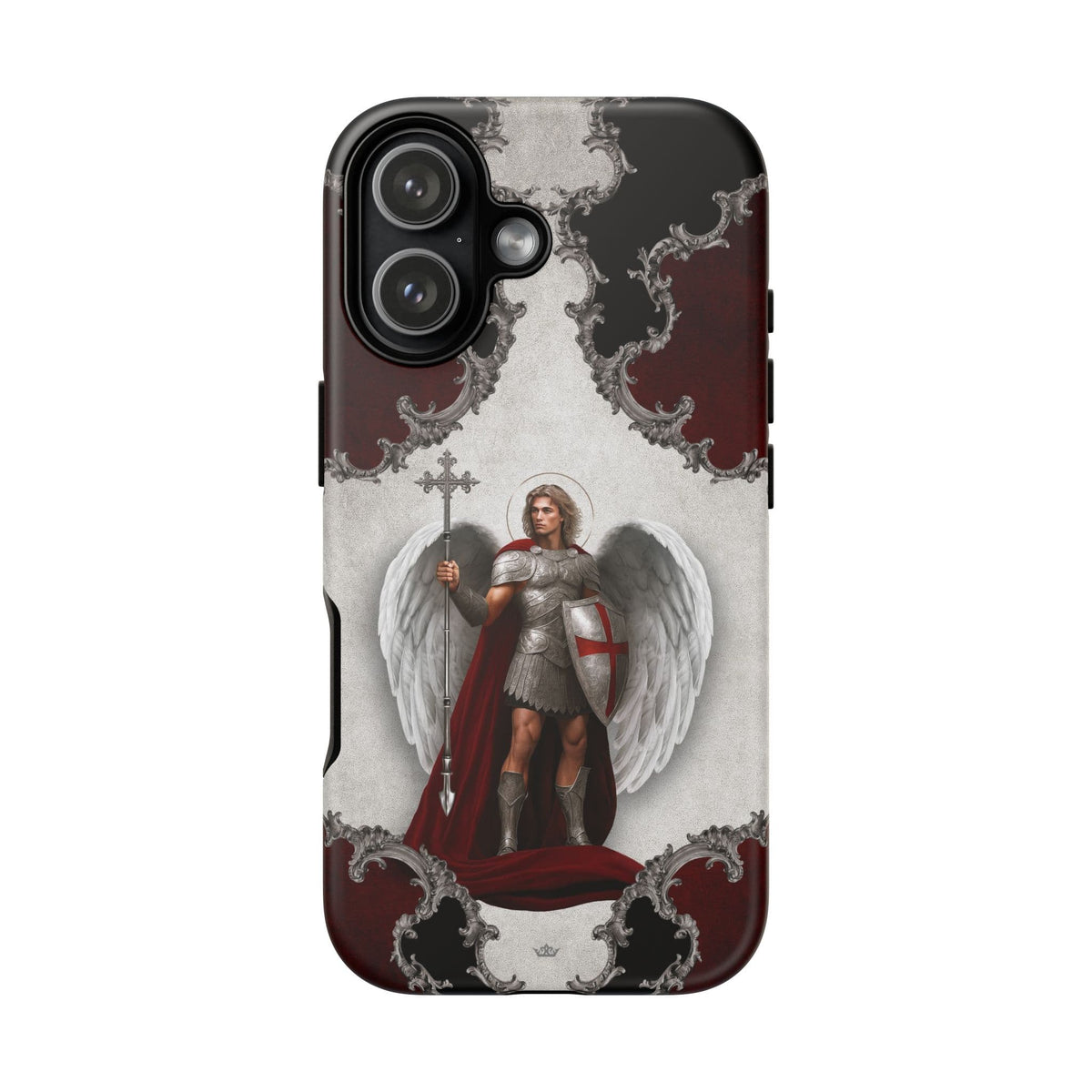 St. Michael the Archangel Victorious Hard Phone Case (Baroque) Copyright VENXARA