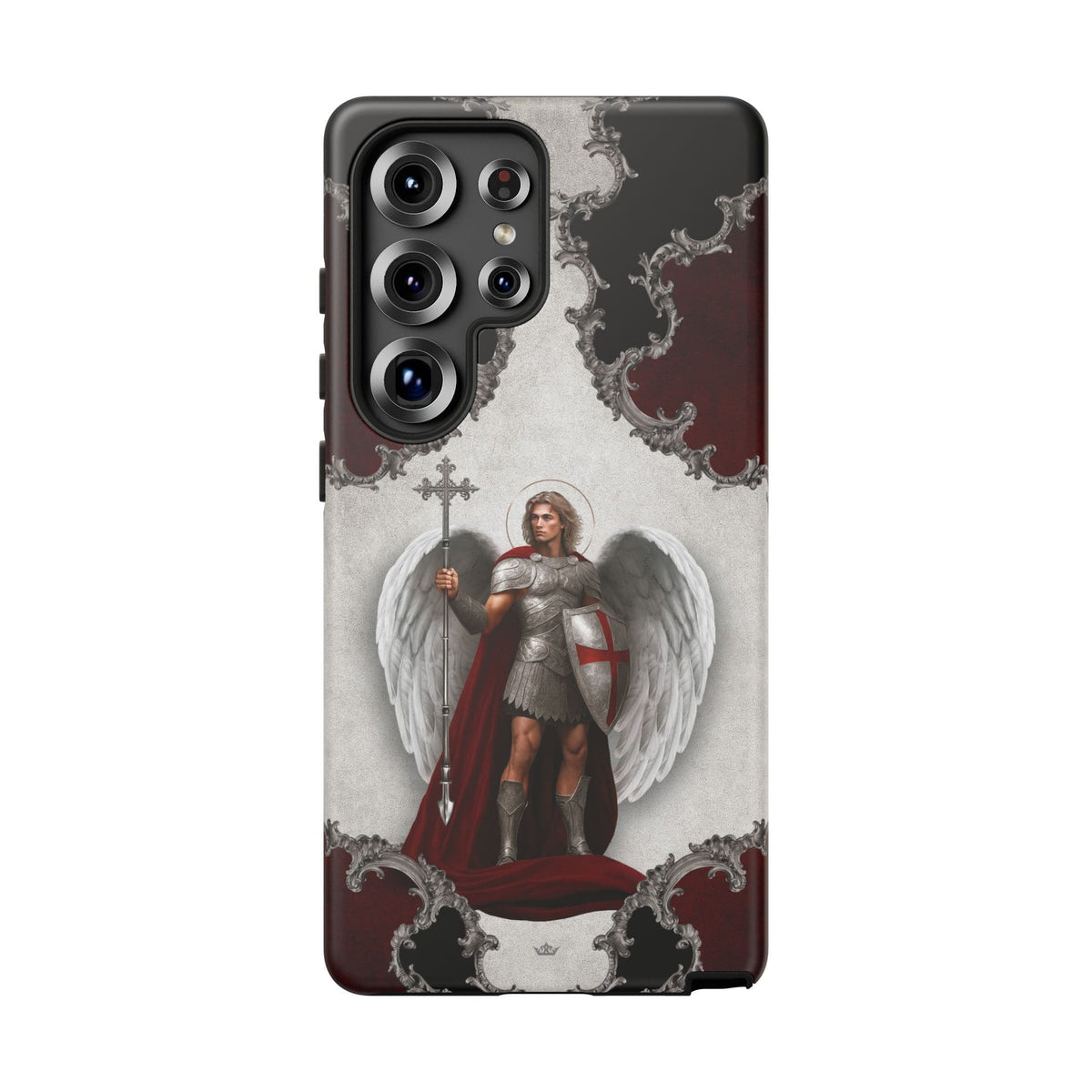 St. Michael the Archangel Victorious Hard Phone Case (Baroque) Copyright VENXARA