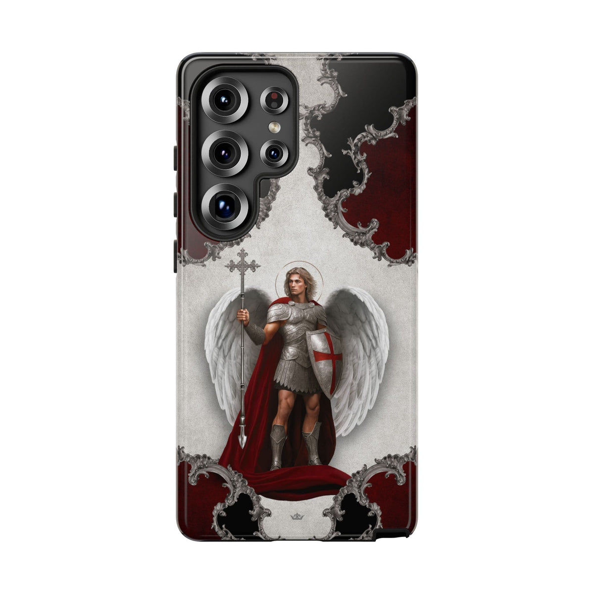 St. Michael the Archangel Victorious Hard Phone Case (Baroque) Copyright VENXARA
