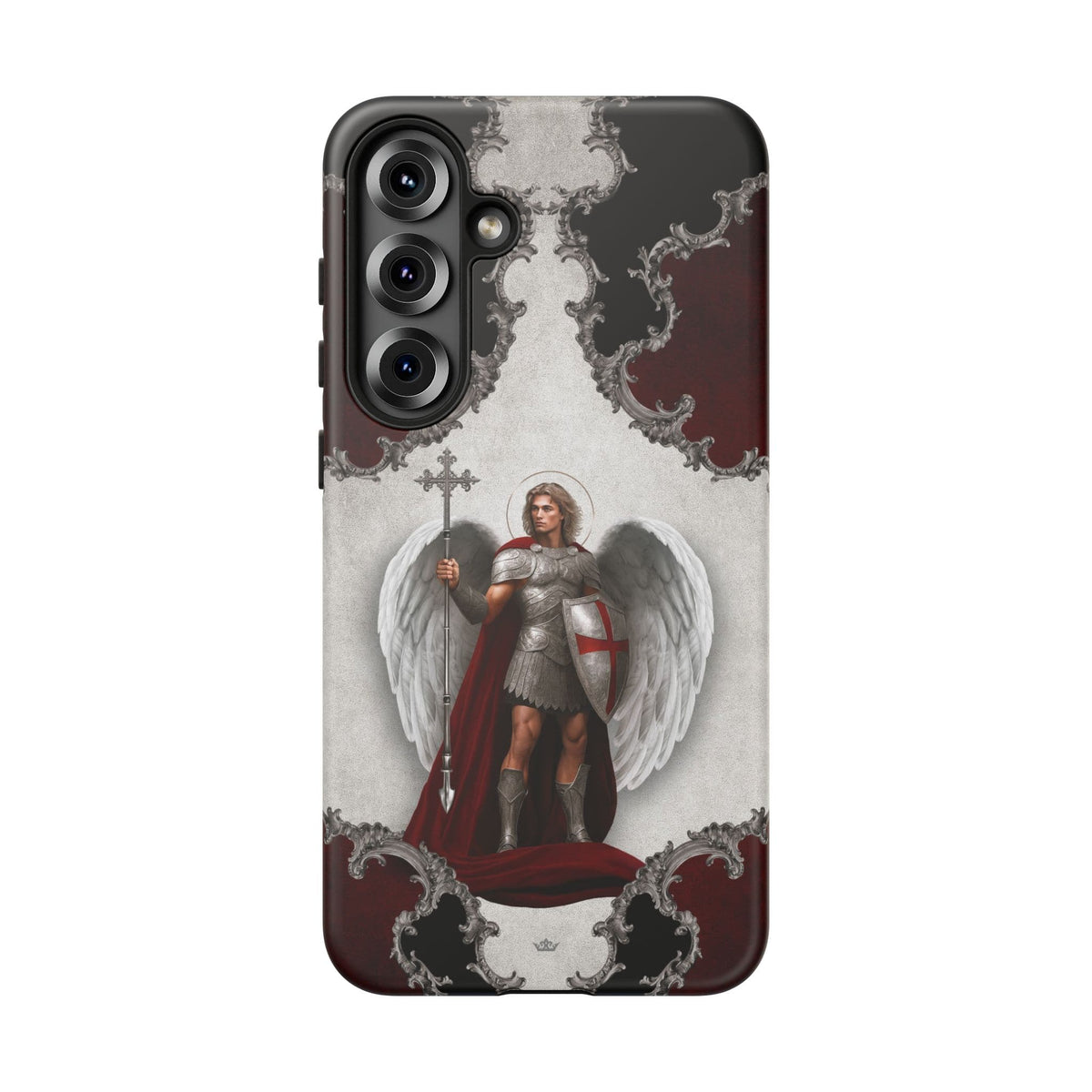 St. Michael the Archangel Victorious Hard Phone Case (Baroque) Copyright VENXARA
