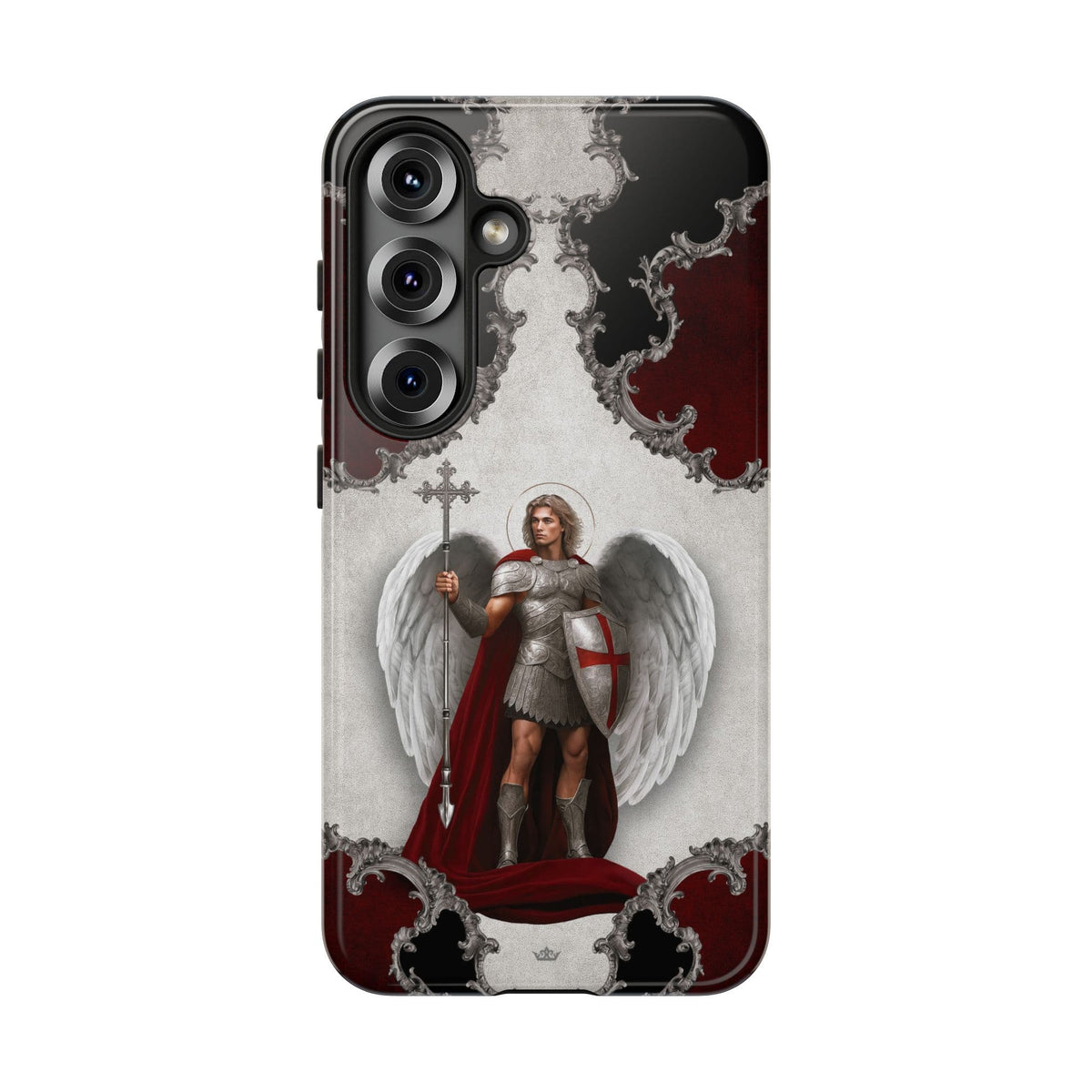 St. Michael the Archangel Victorious Hard Phone Case (Baroque) Copyright VENXARA